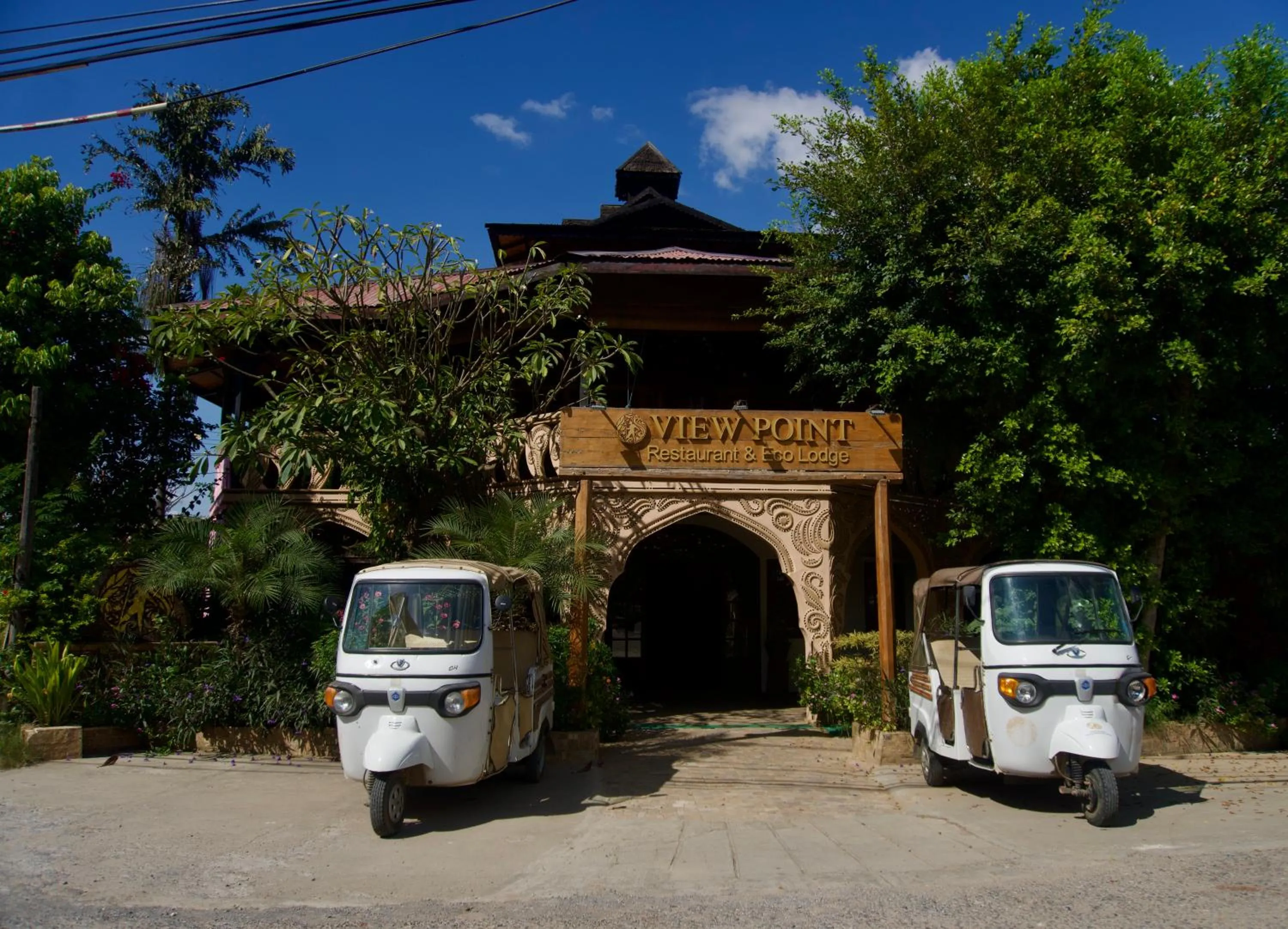 Parking in ViewPoint Ecolodge