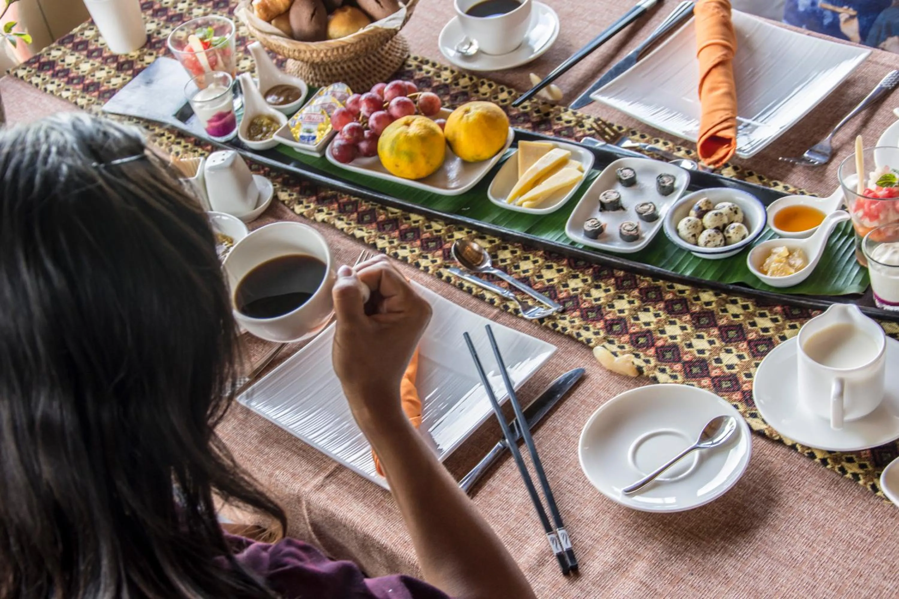 Breakfast in ViewPoint Ecolodge