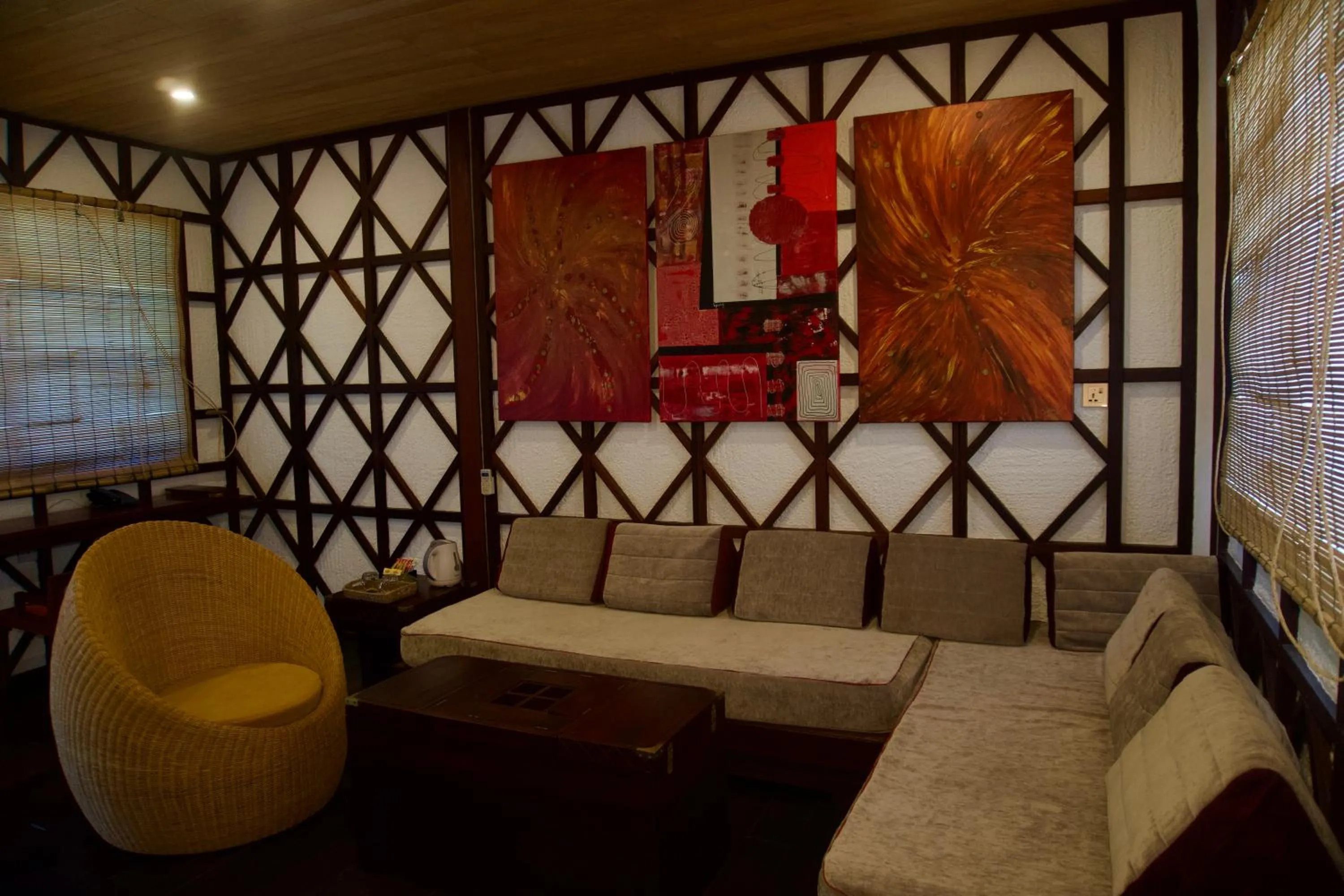 Living room in ViewPoint Ecolodge