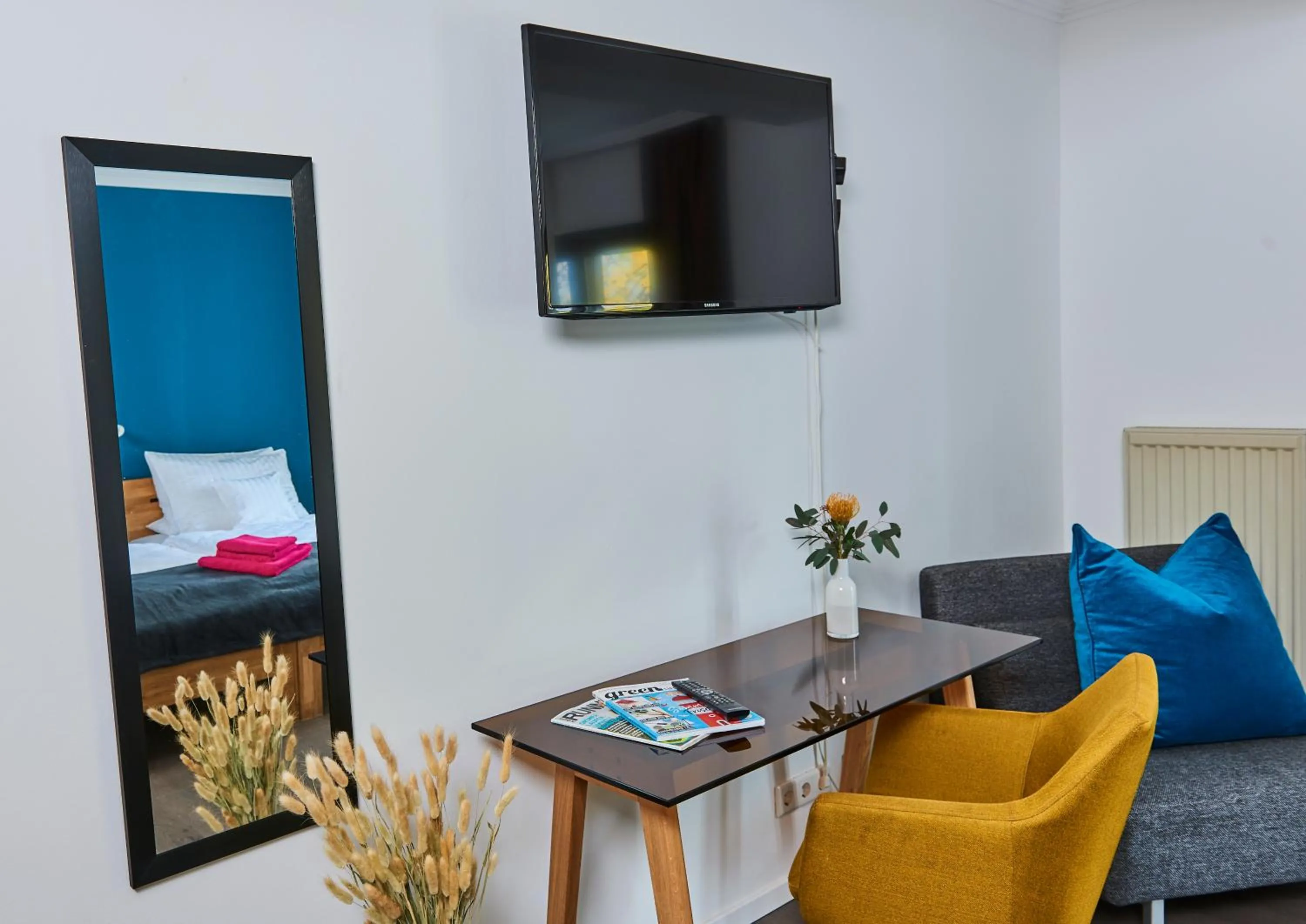 Seating area in SCHLAFGUT! HOTEL-WILL.ICH Garni