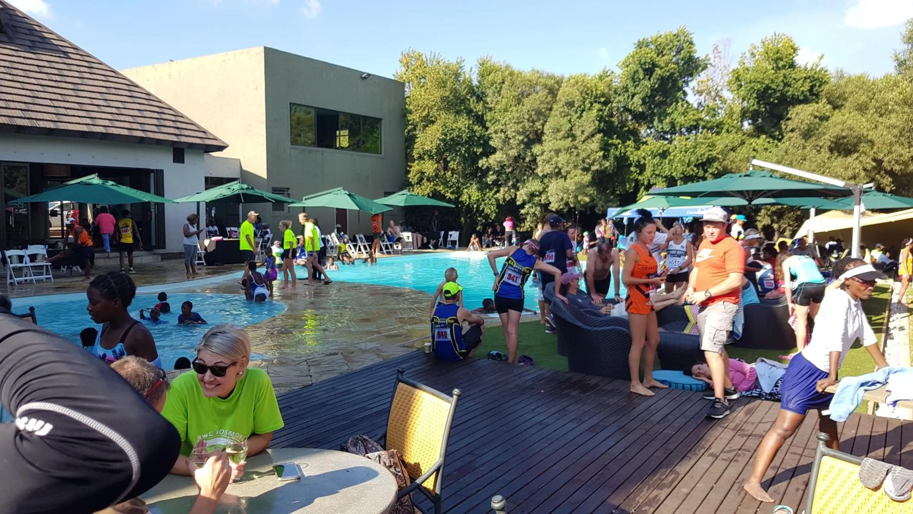 People in Umuzi Lodge