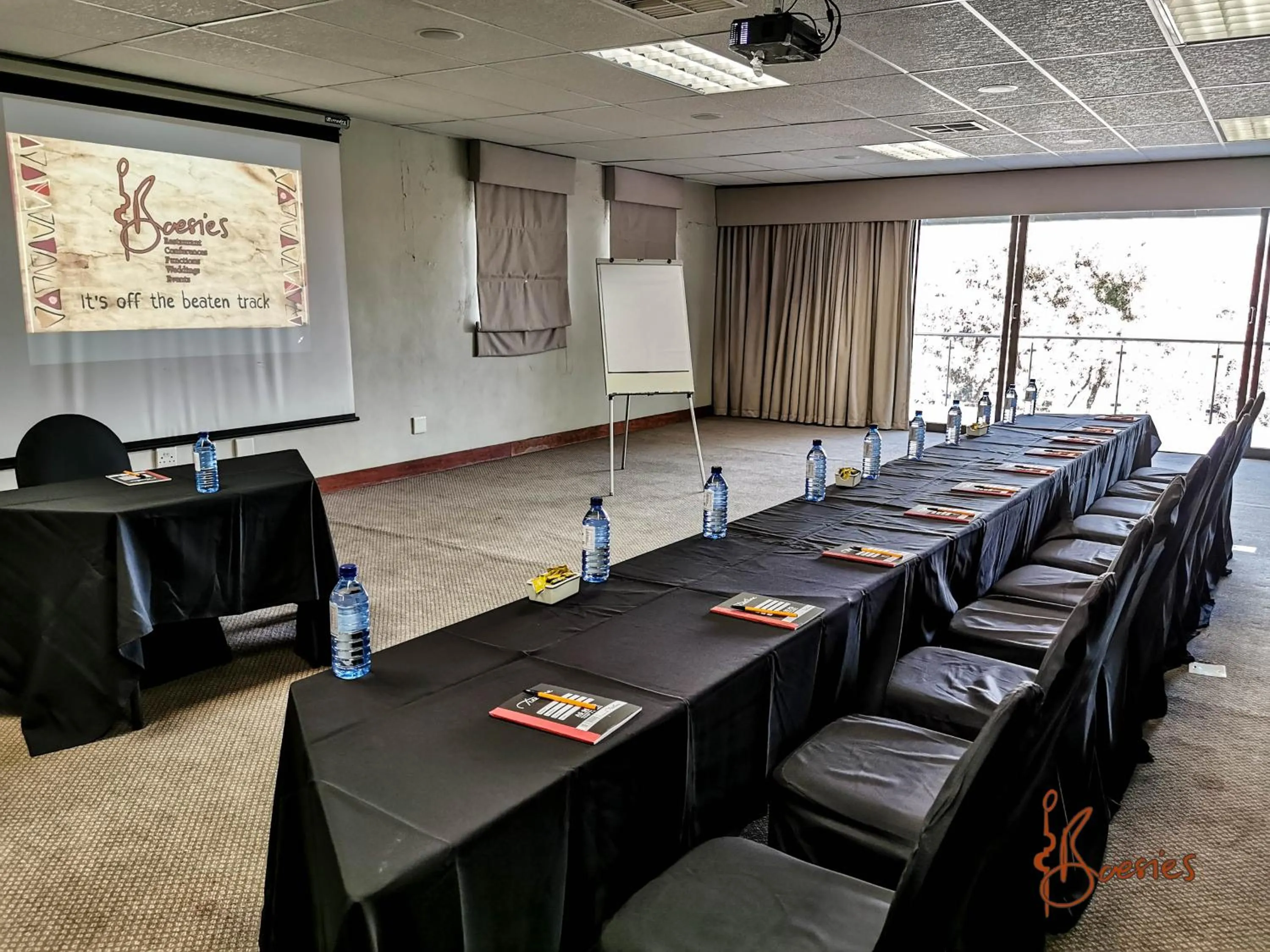 On site in Umuzi Lodge