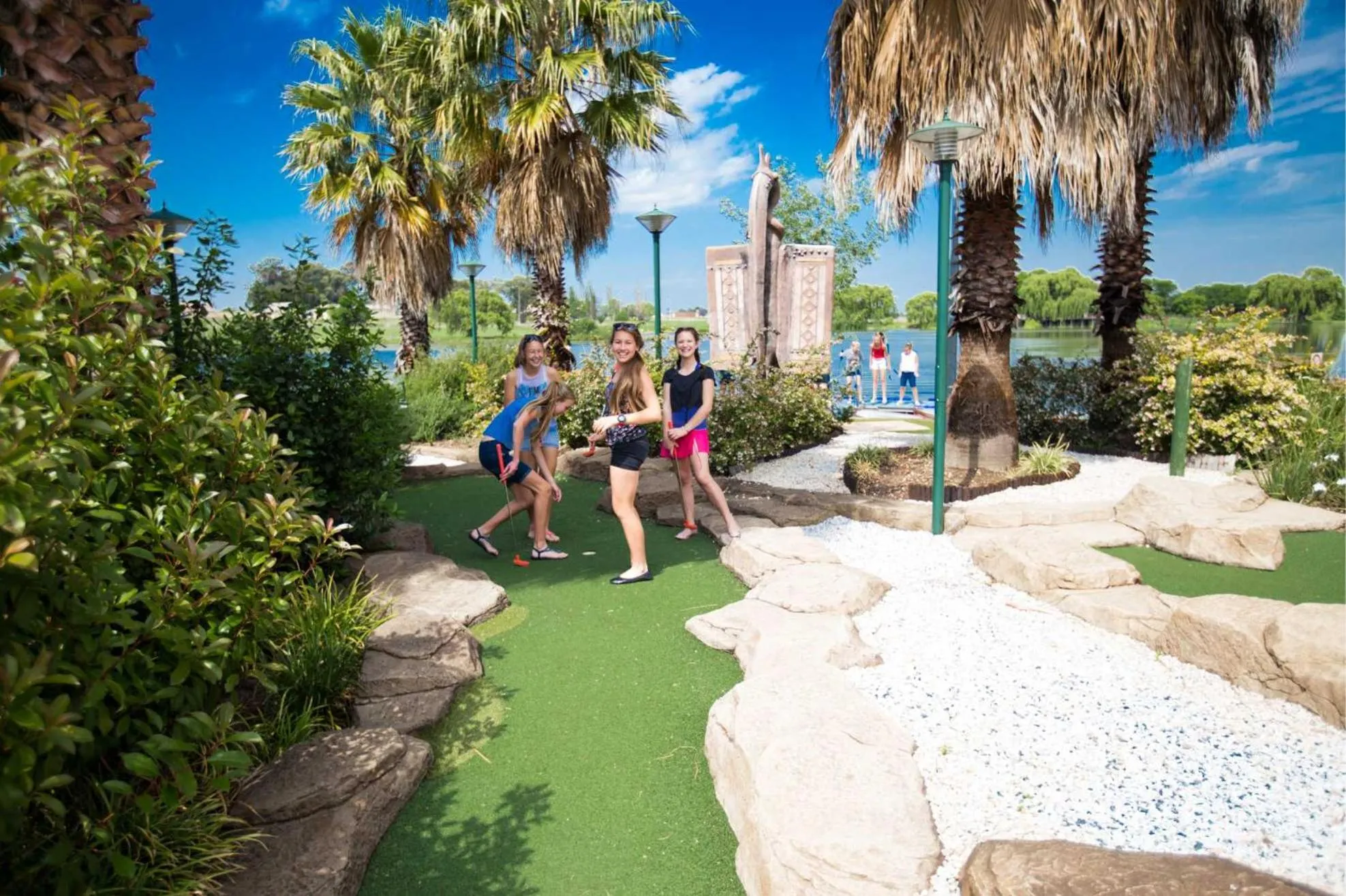 People in Umuzi Lodge