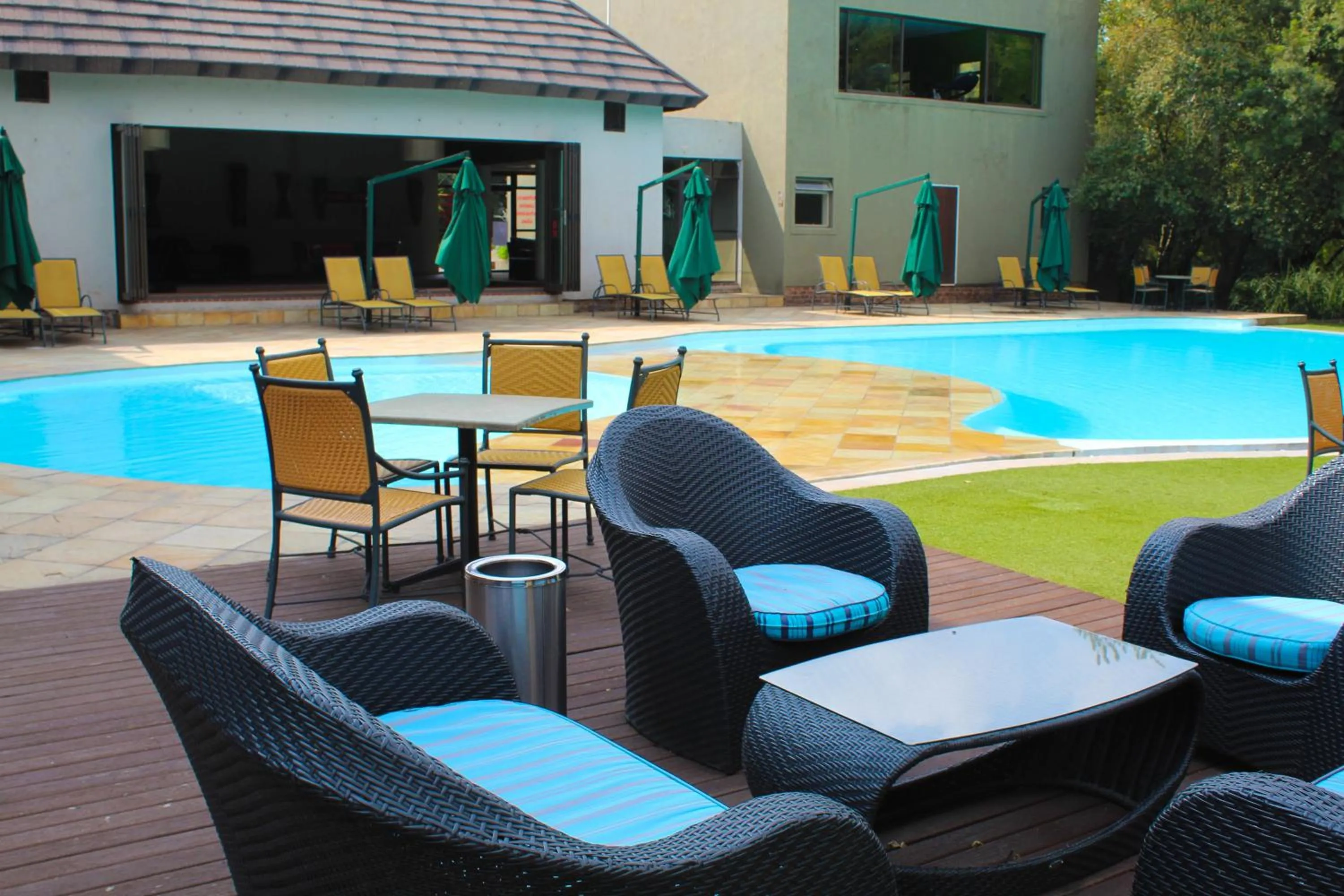 Lounge or bar in Umuzi Lodge