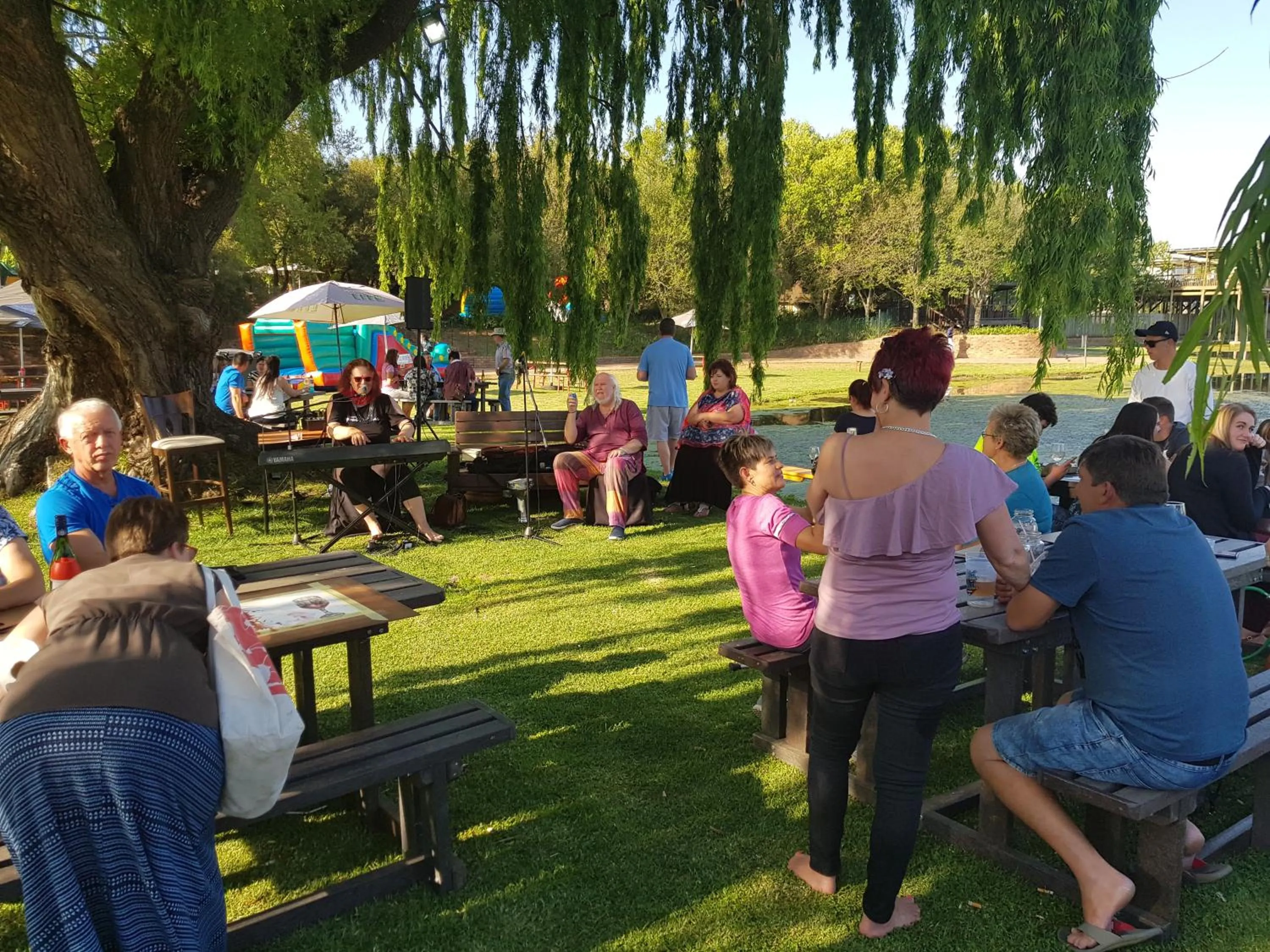 People in Umuzi Lodge