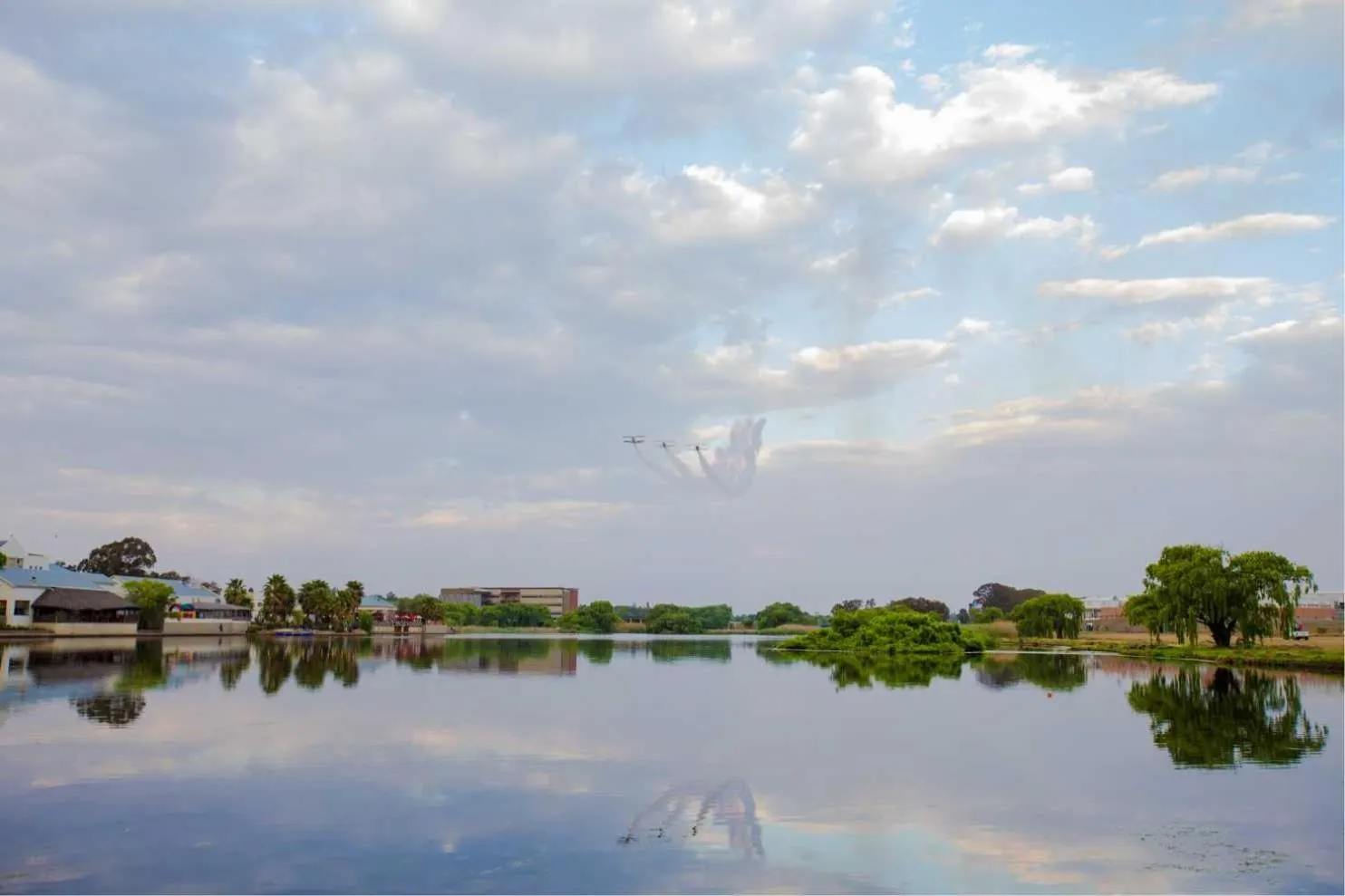 Lake view in Umuzi Lodge