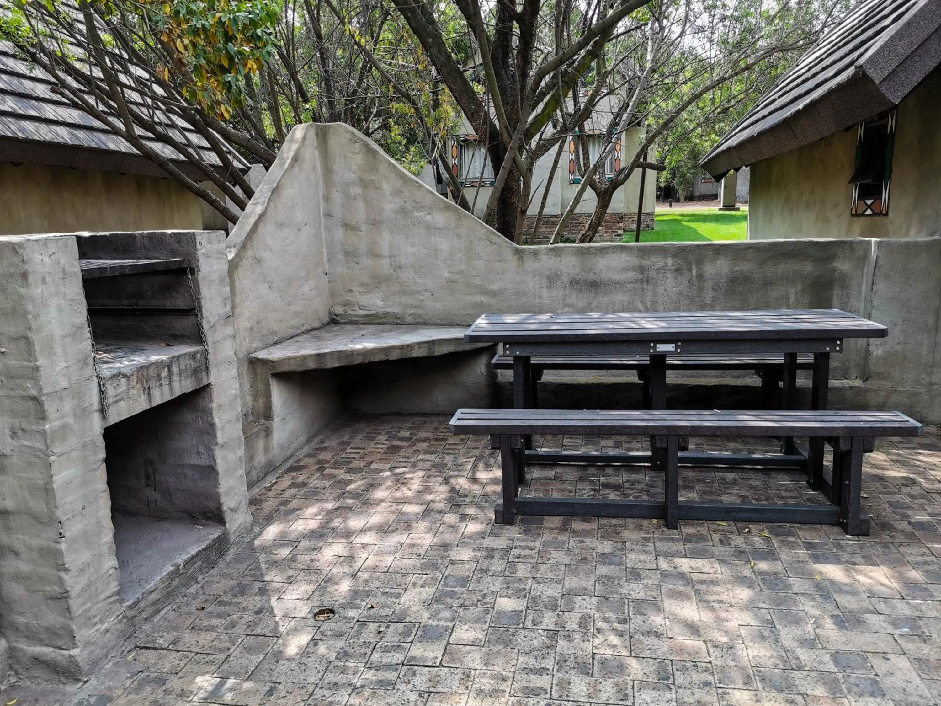 BBQ facilities in Umuzi Lodge