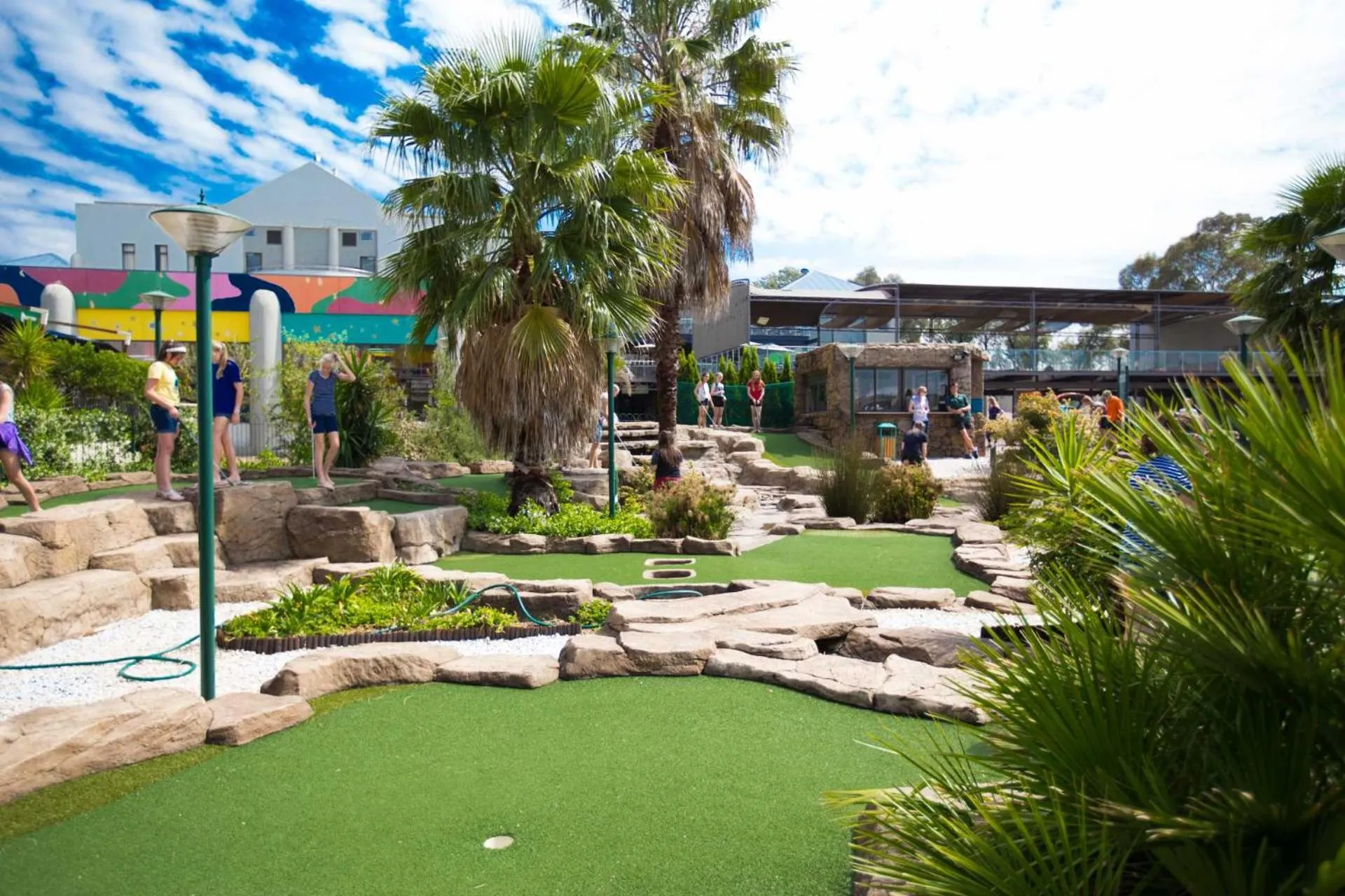 Minigolf in Umuzi Lodge
