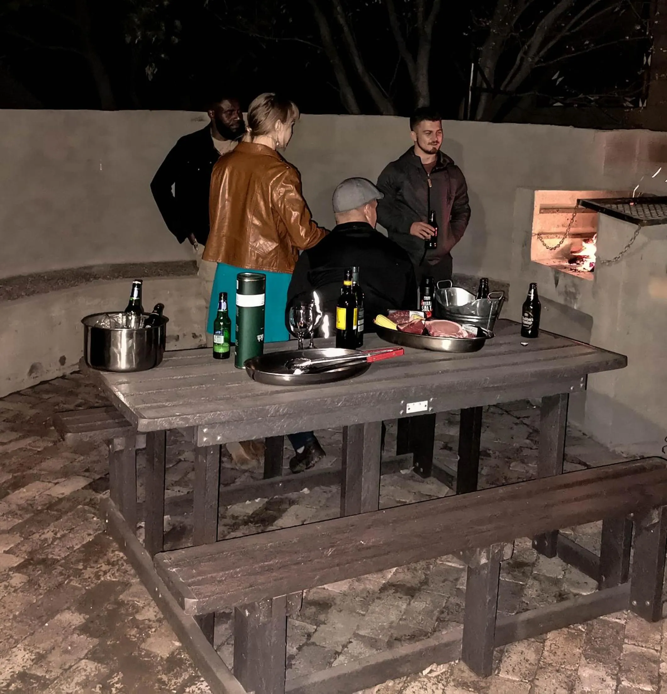 BBQ facilities in Umuzi Lodge