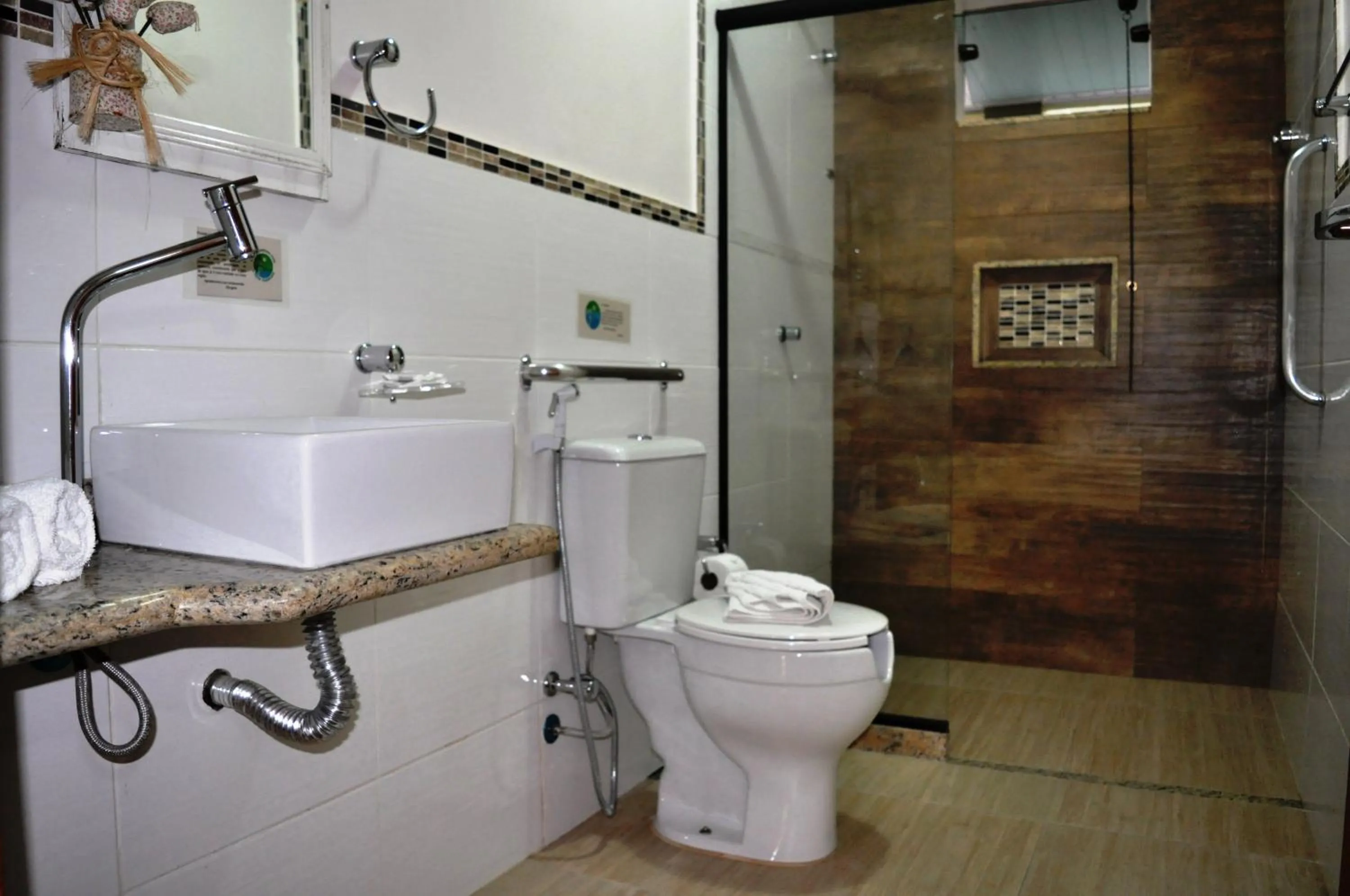 Bathroom in Pousada Encantos do Peró