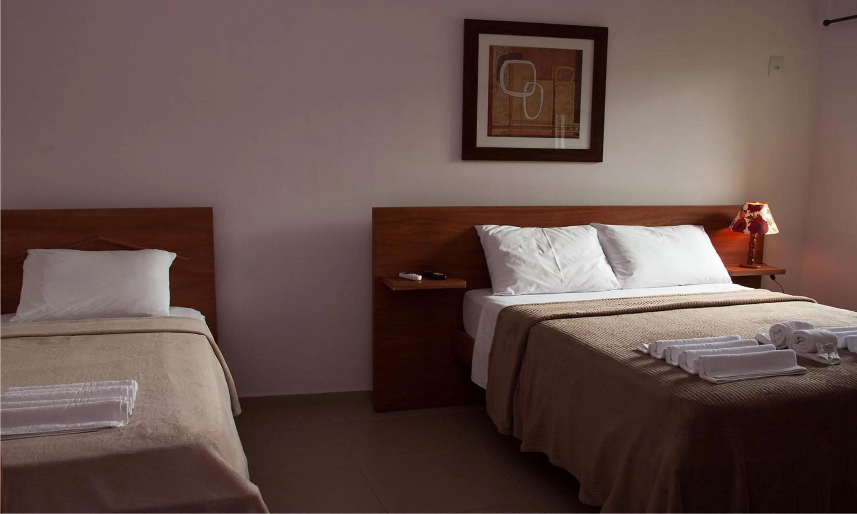 Photo of the whole room, Bed in Pousada Encantos do Peró