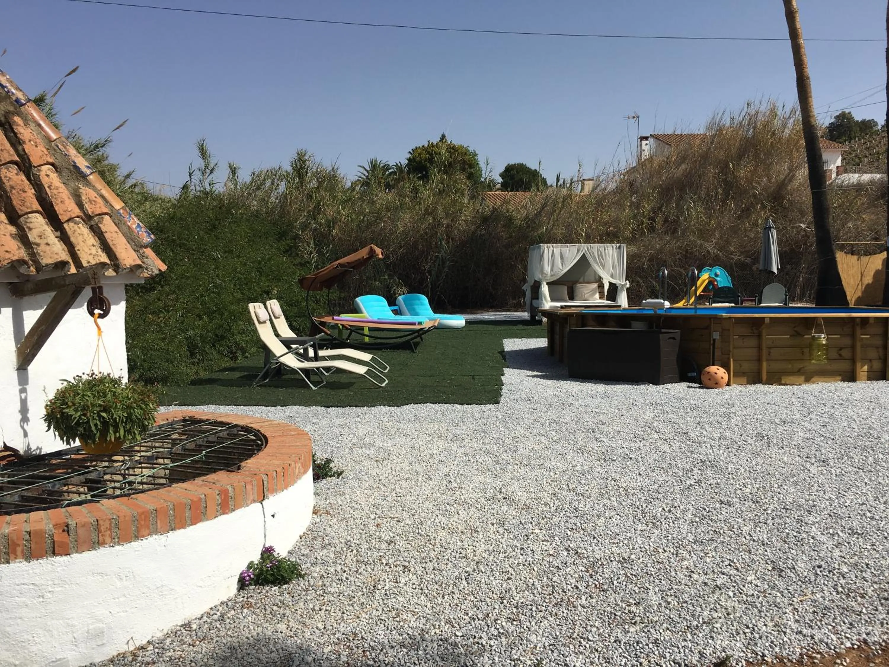 Garden in Casa Rural Paloma