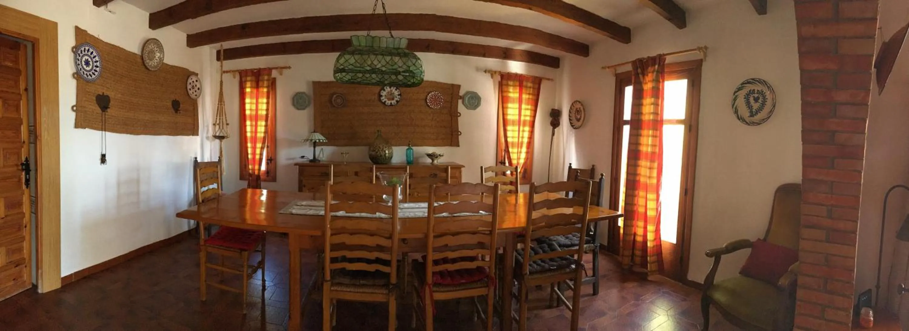 Living room in Casa Rural Paloma
