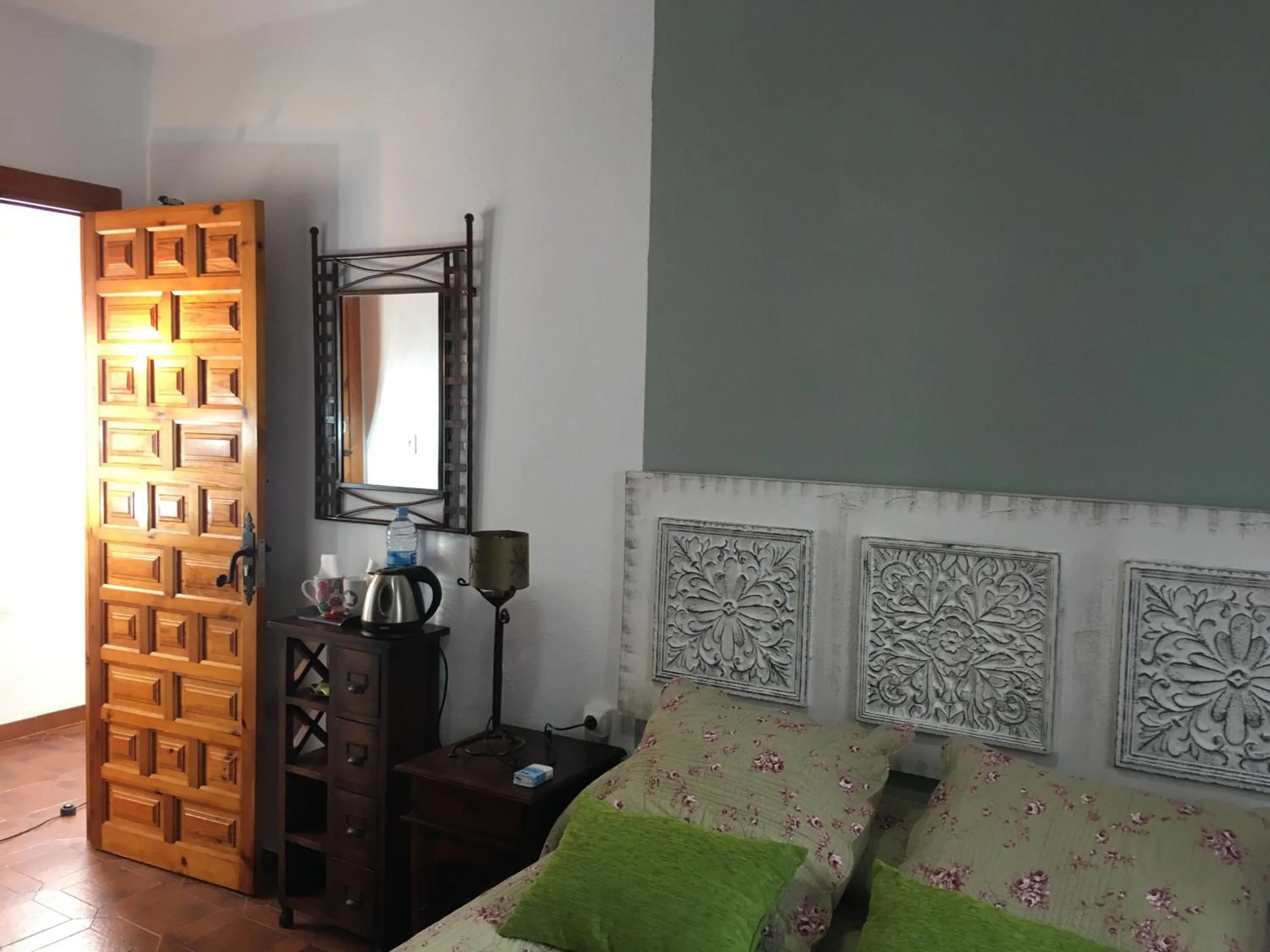 Coffee/tea facilities, Bed in Casa Rural Paloma