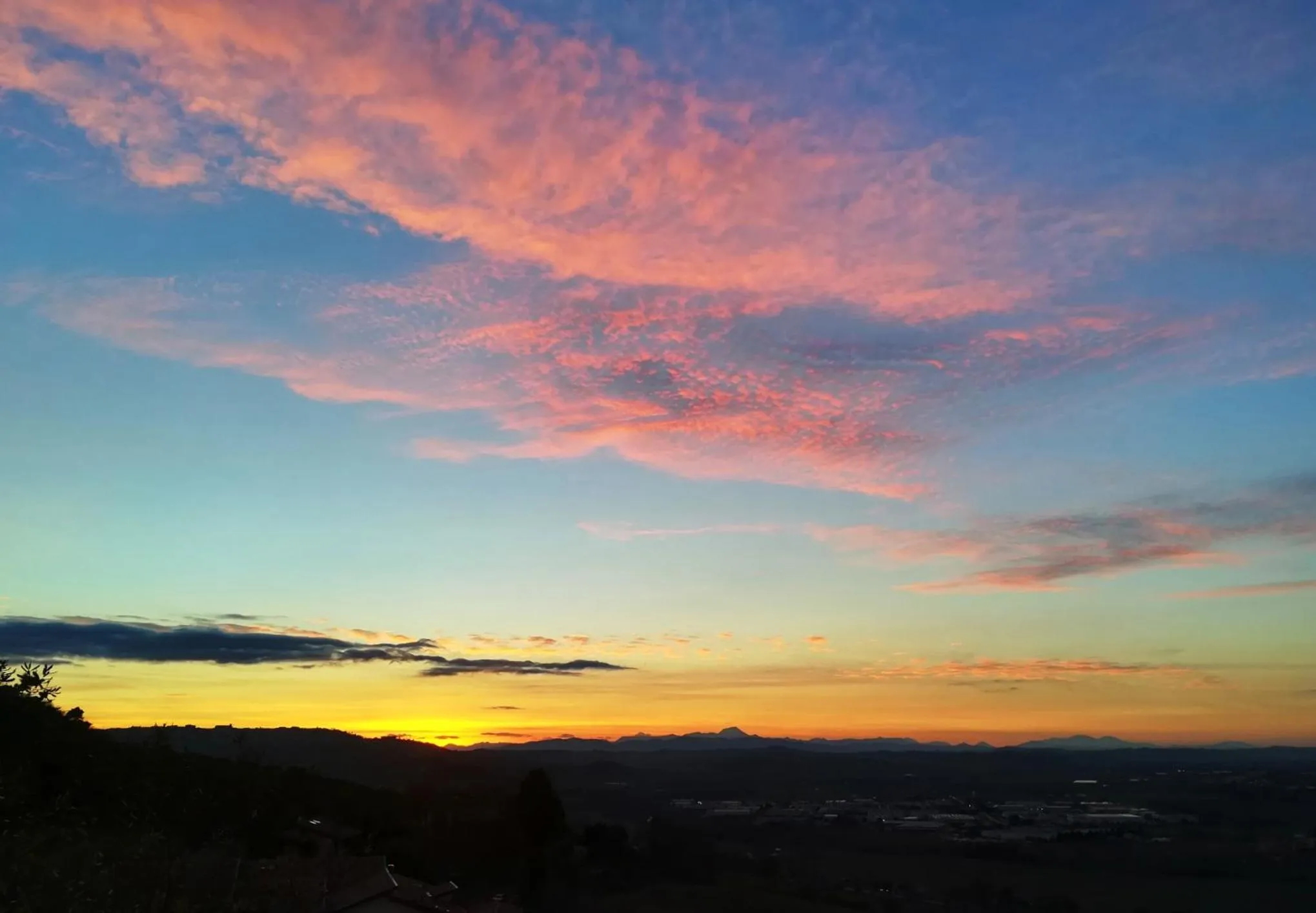 Natural landscape in Colle dei lauri