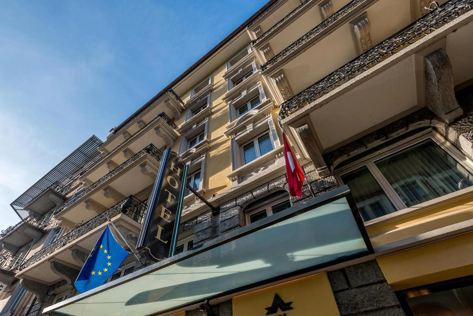 Property building in Hotel Alpina Luzern