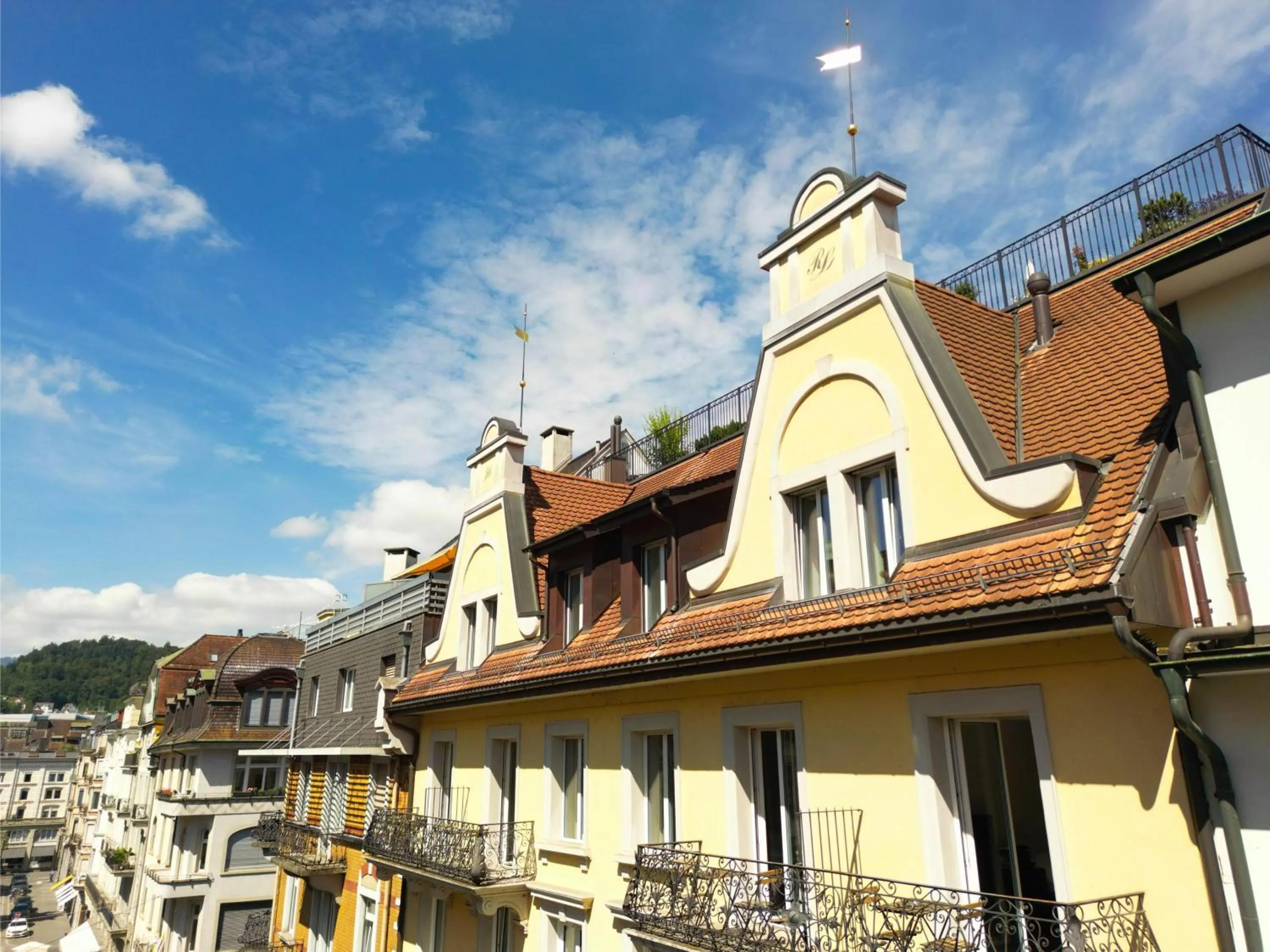 Property building in Hotel Alpina Luzern