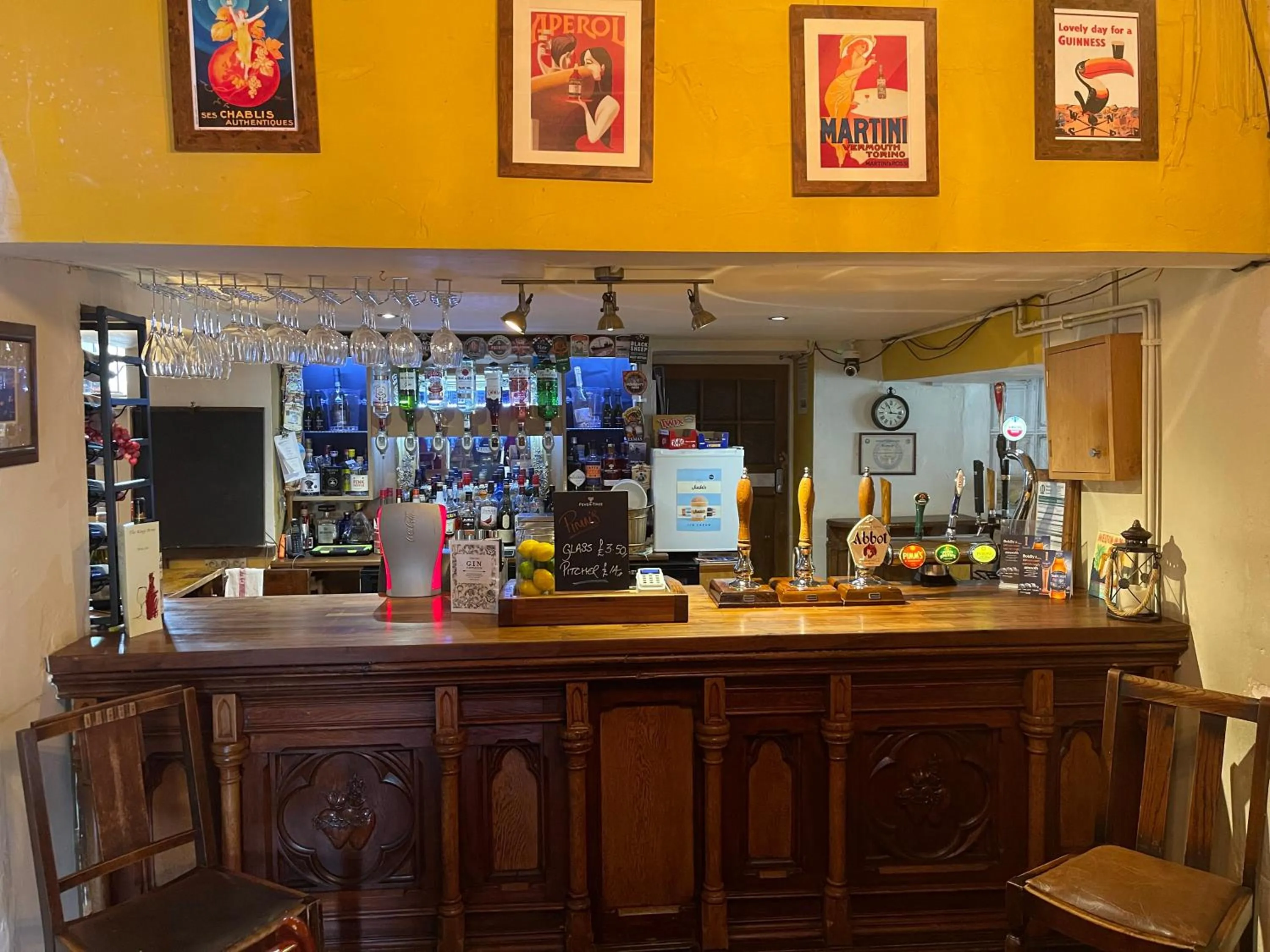 Lounge or bar in The Kings Arms (Scalford)