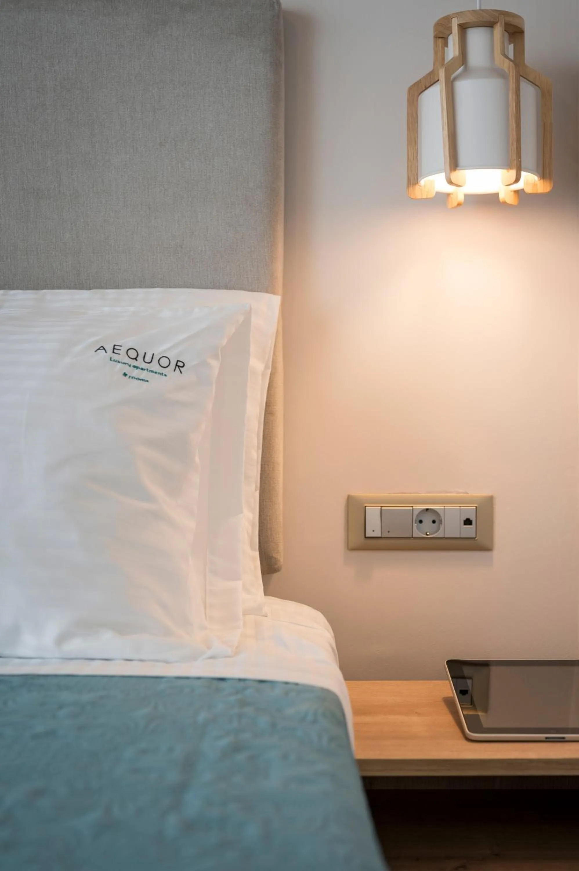 Bed in Aequor Luxury Rooms & Apartments