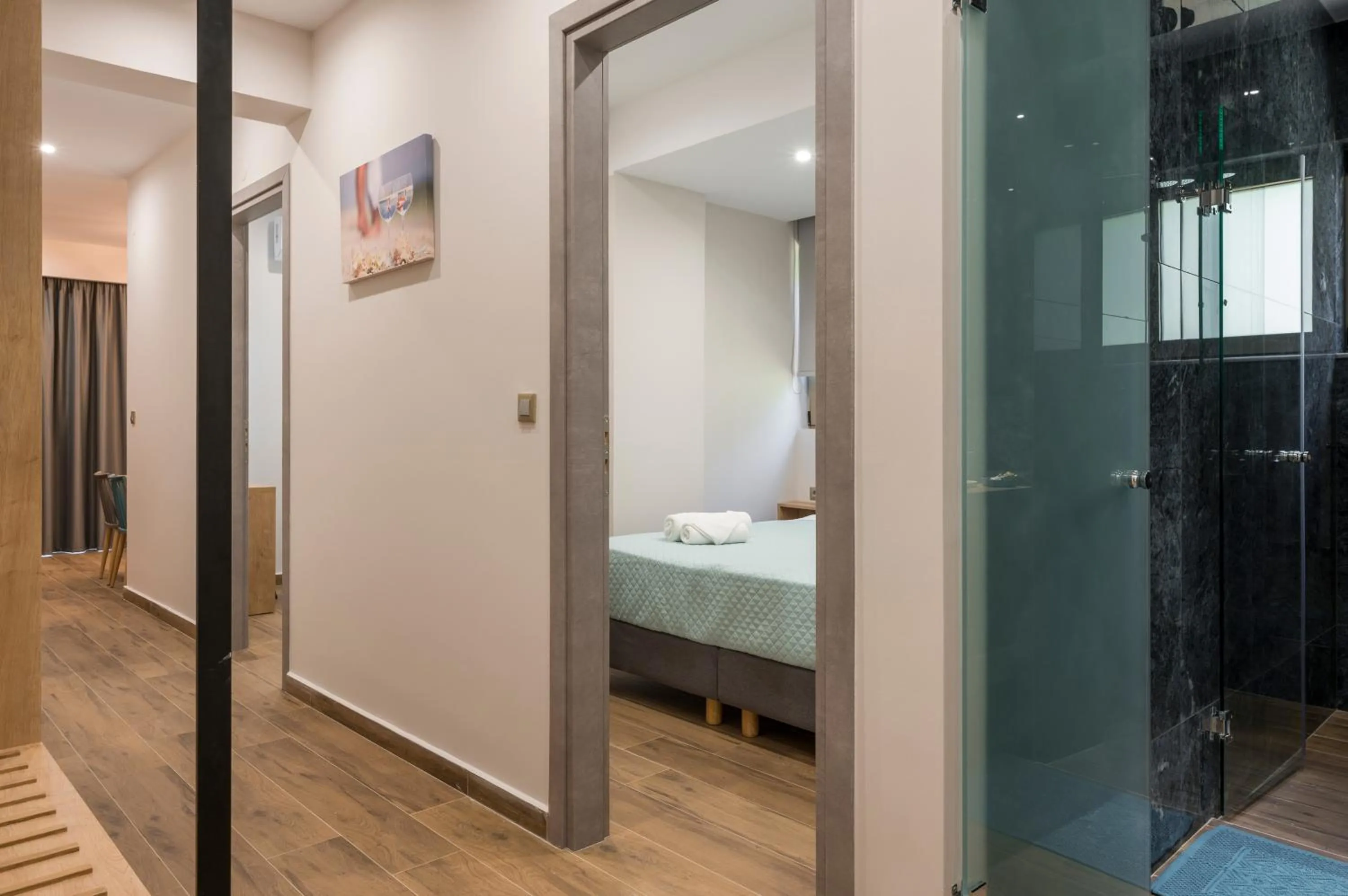 Bed in Aequor Luxury Rooms & Apartments