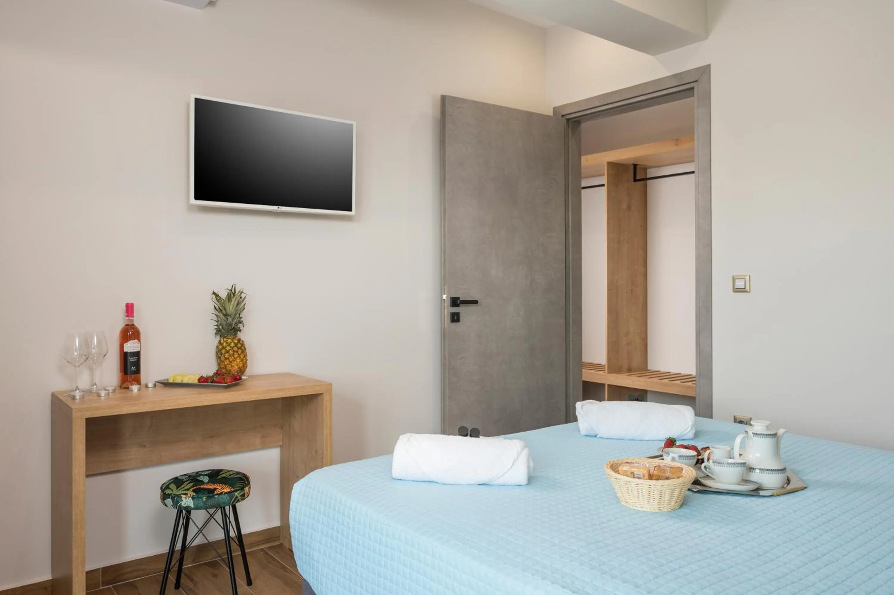 Bed in Aequor Luxury Rooms & Apartments