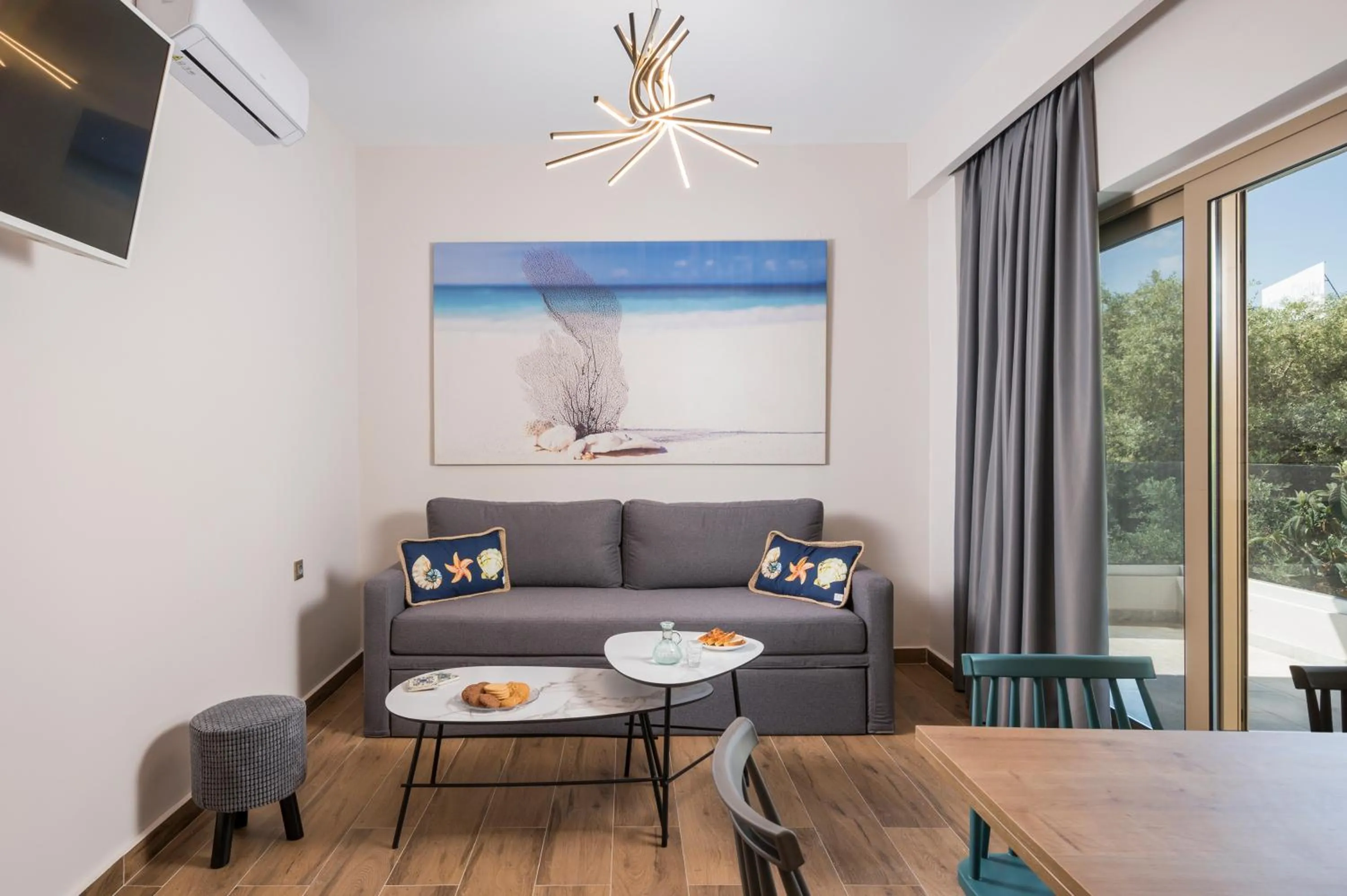 Living room in Aequor Luxury Rooms & Apartments