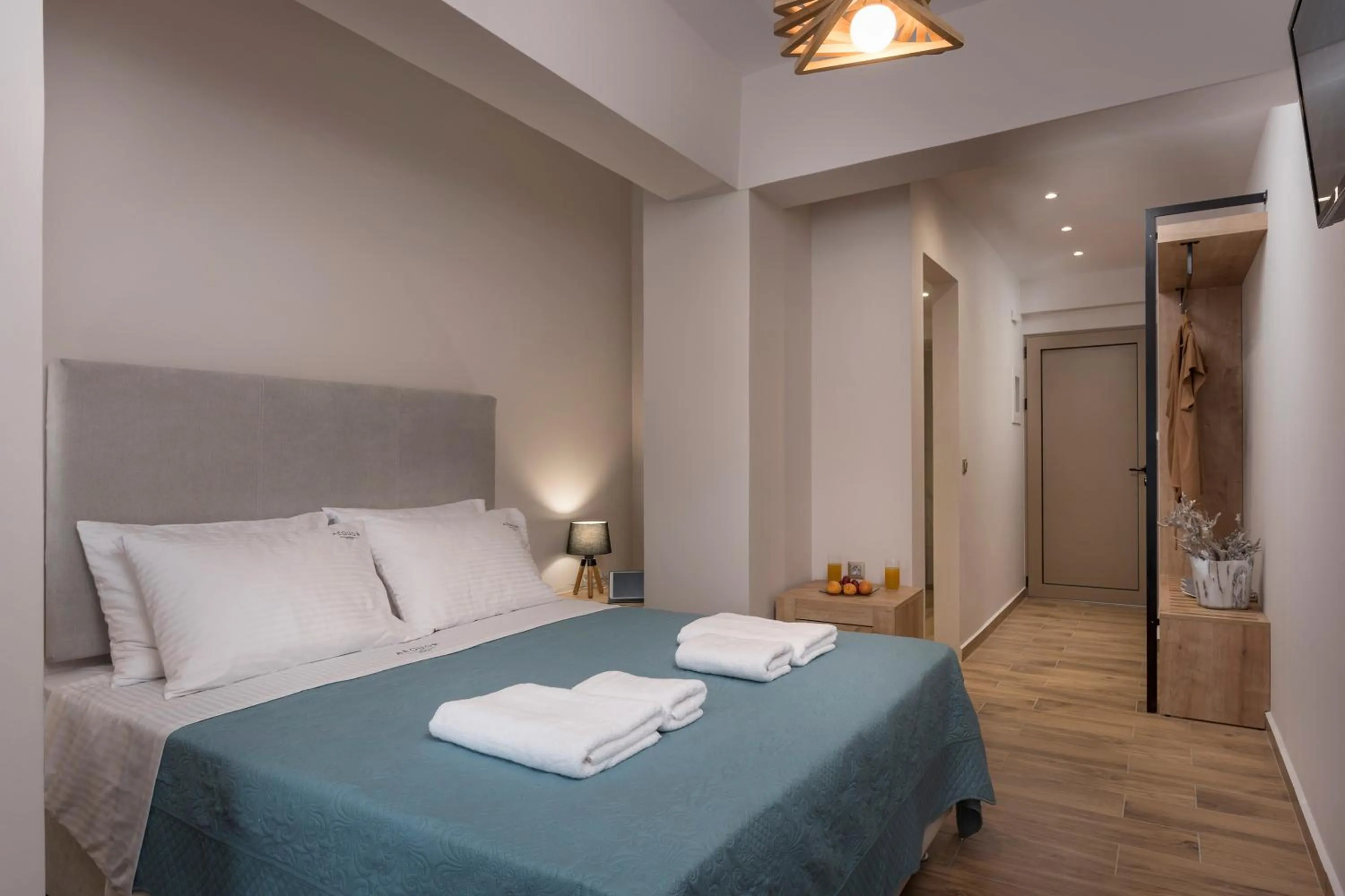 Bed in Aequor Luxury Rooms & Apartments