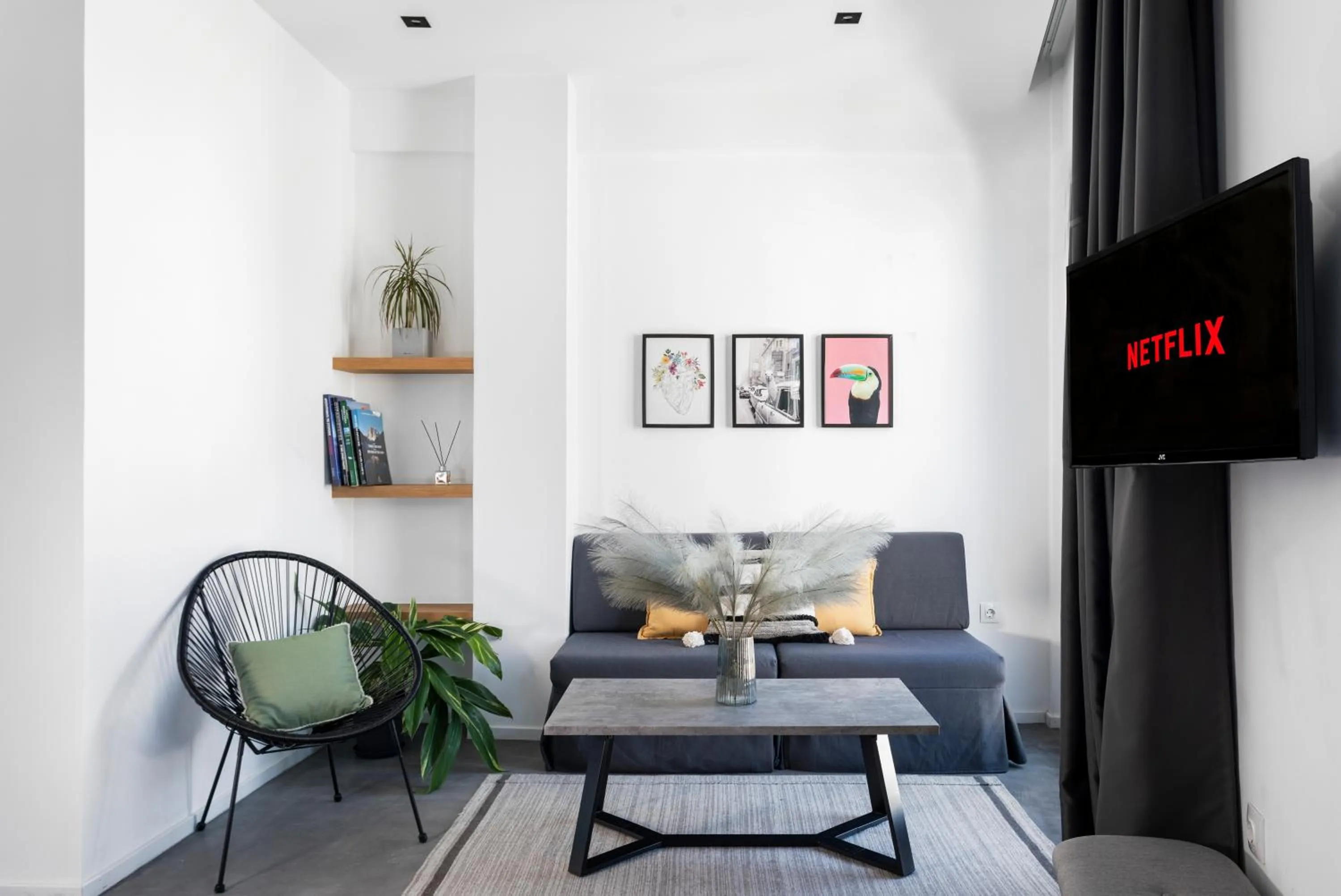 Living room in PAME House