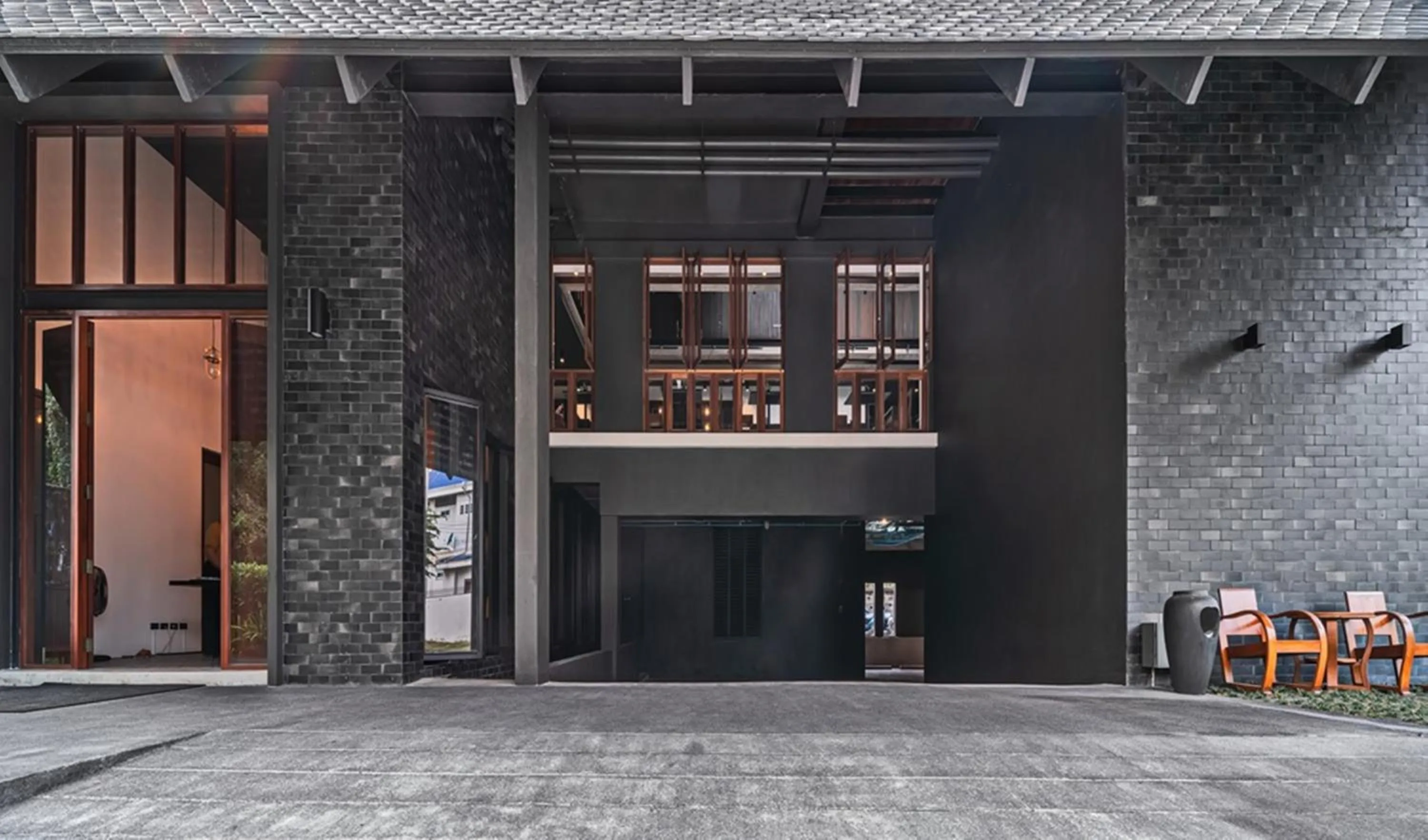 Facade/entrance in Hua Hin Habitat Hotel- SHA Extra Plus