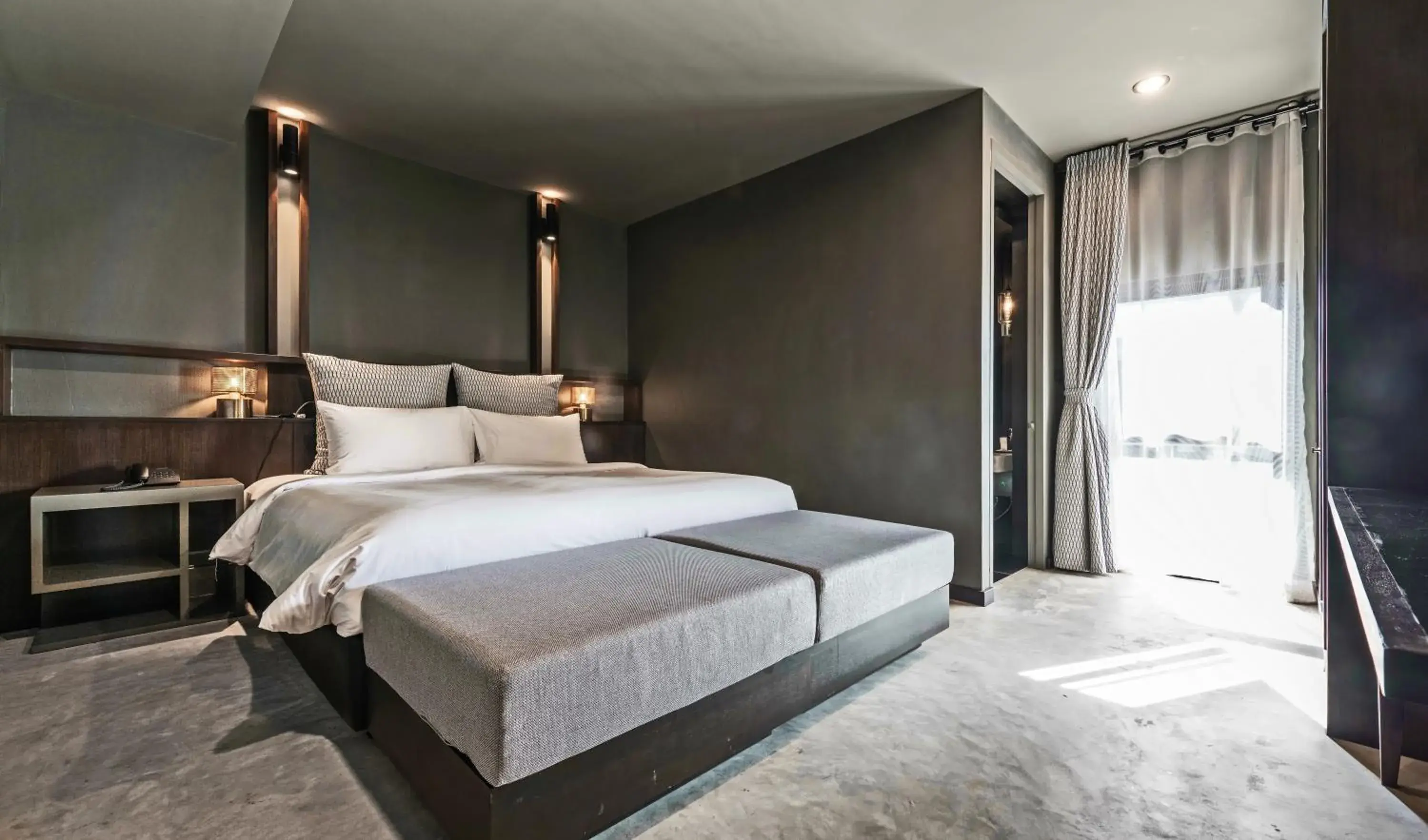 Bed in Hua Hin Habitat Hotel- SHA Extra Plus Bed in Hua Hin Habitat Hotel- SHA Extra Plus