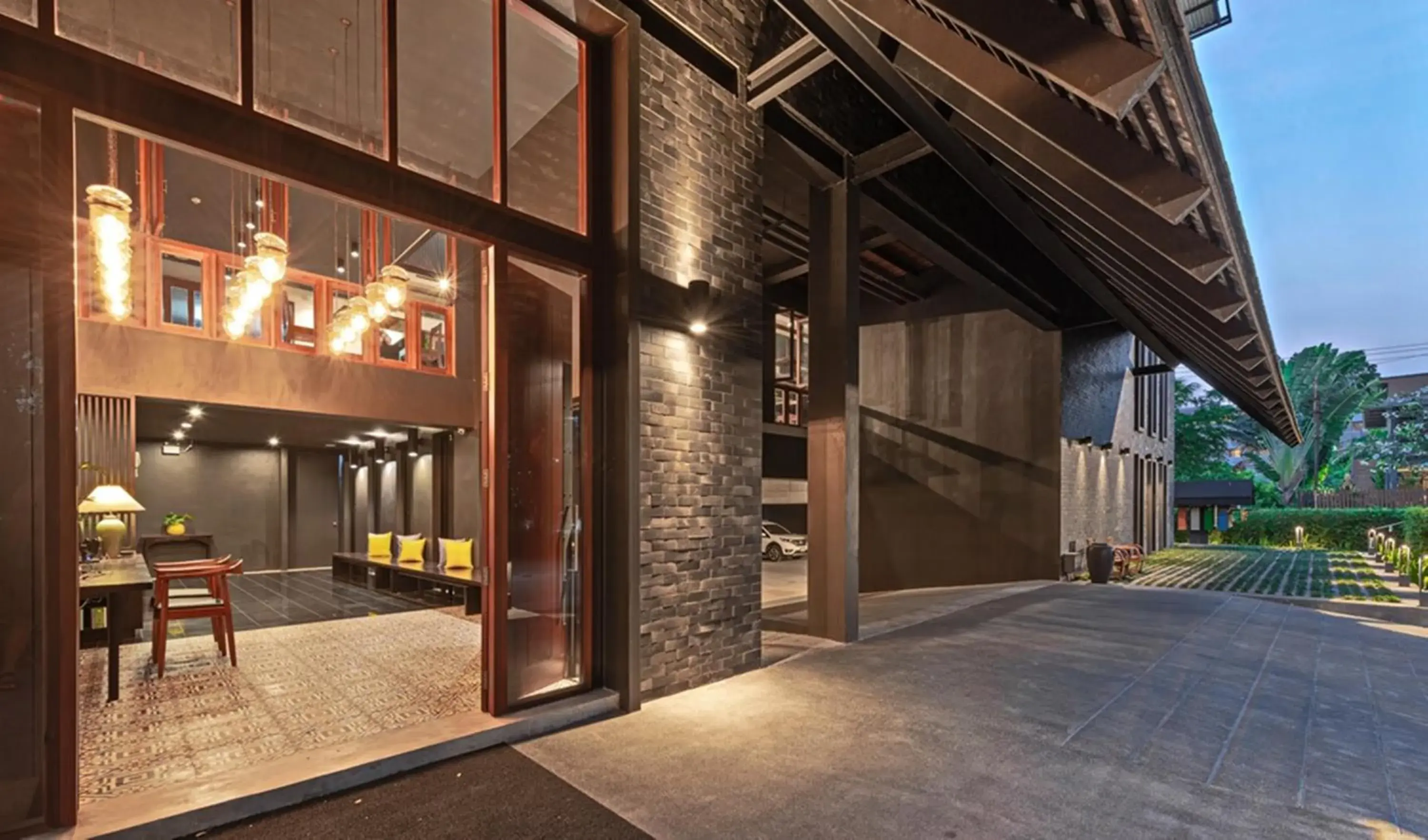 Facade/entrance in Hua Hin Habitat Hotel- SHA Extra Plus Facade/entrance in Hua Hin Habitat Hotel- SHA Extra Plus