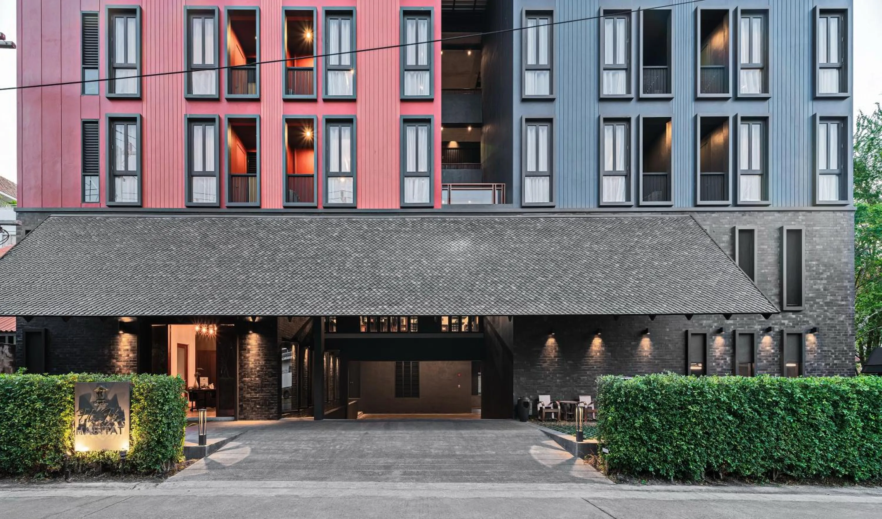 Property building in Hua Hin Habitat Hotel- SHA Extra Plus