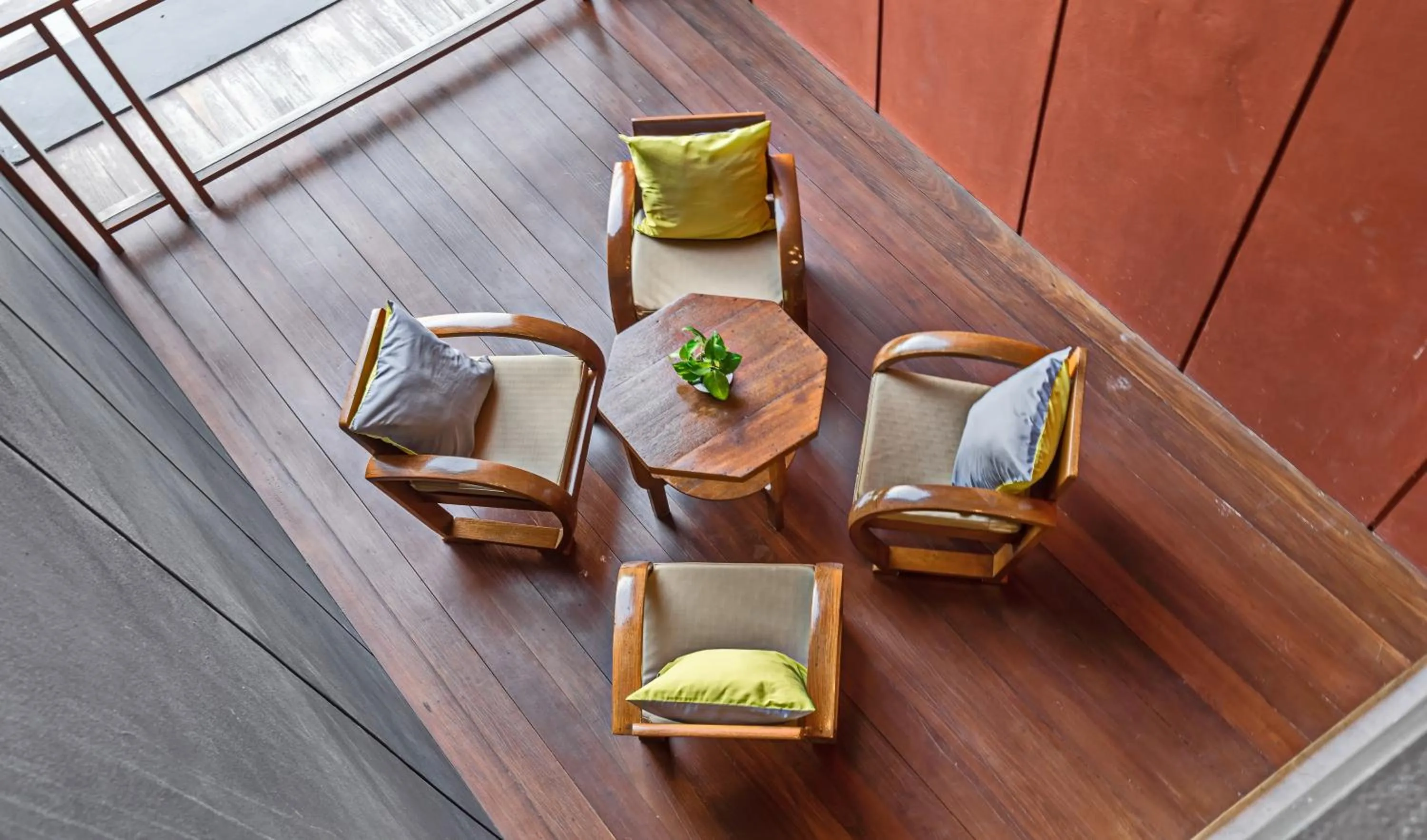 Seating area in Hua Hin Habitat Hotel- SHA Extra Plus