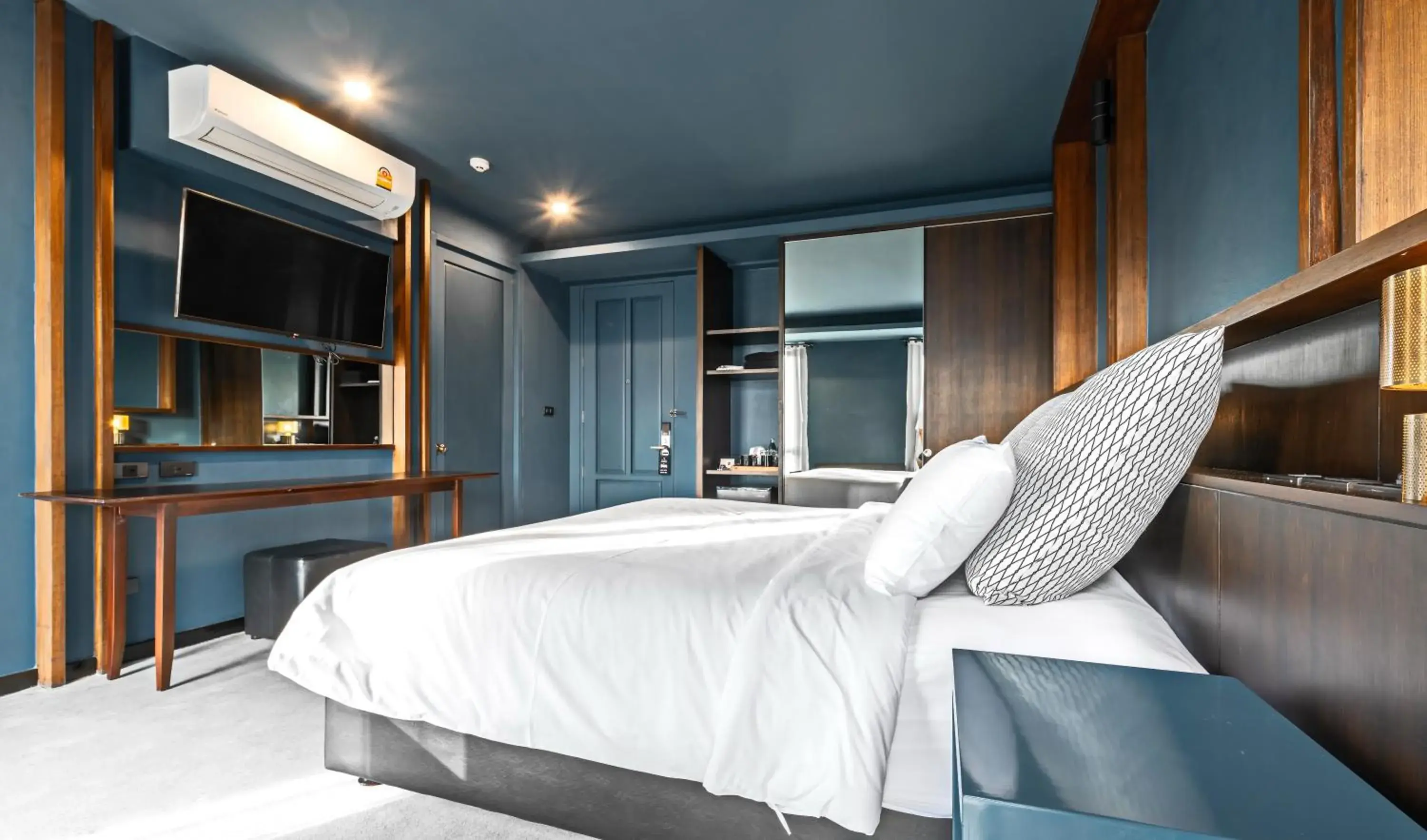 Bed in Hua Hin Habitat Hotel- SHA Extra Plus Bed in Hua Hin Habitat Hotel- SHA Extra Plus