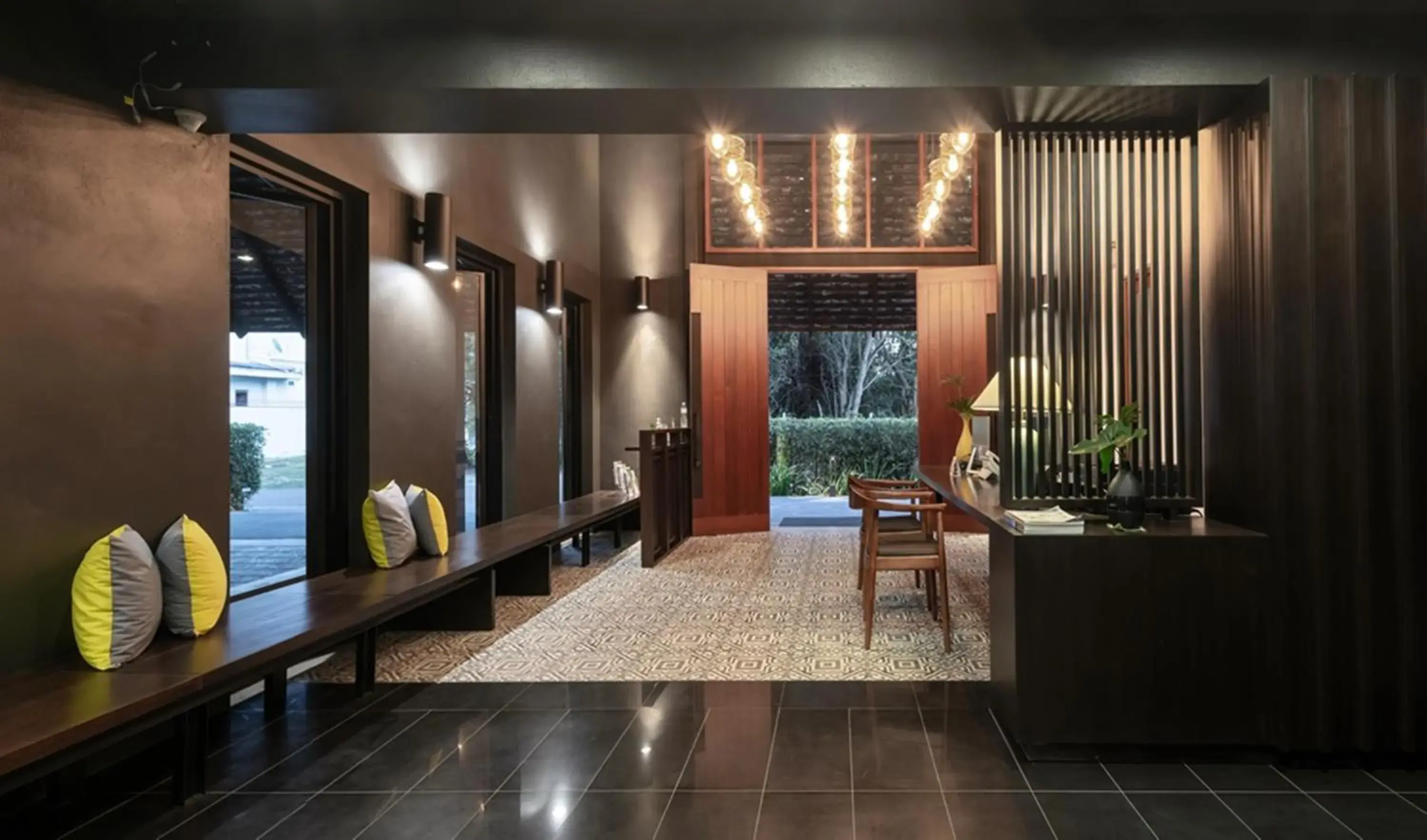 Lobby or reception in Hua Hin Habitat Hotel- SHA Extra Plus Lobby or reception in Hua Hin Habitat Hotel- SHA Extra Plus