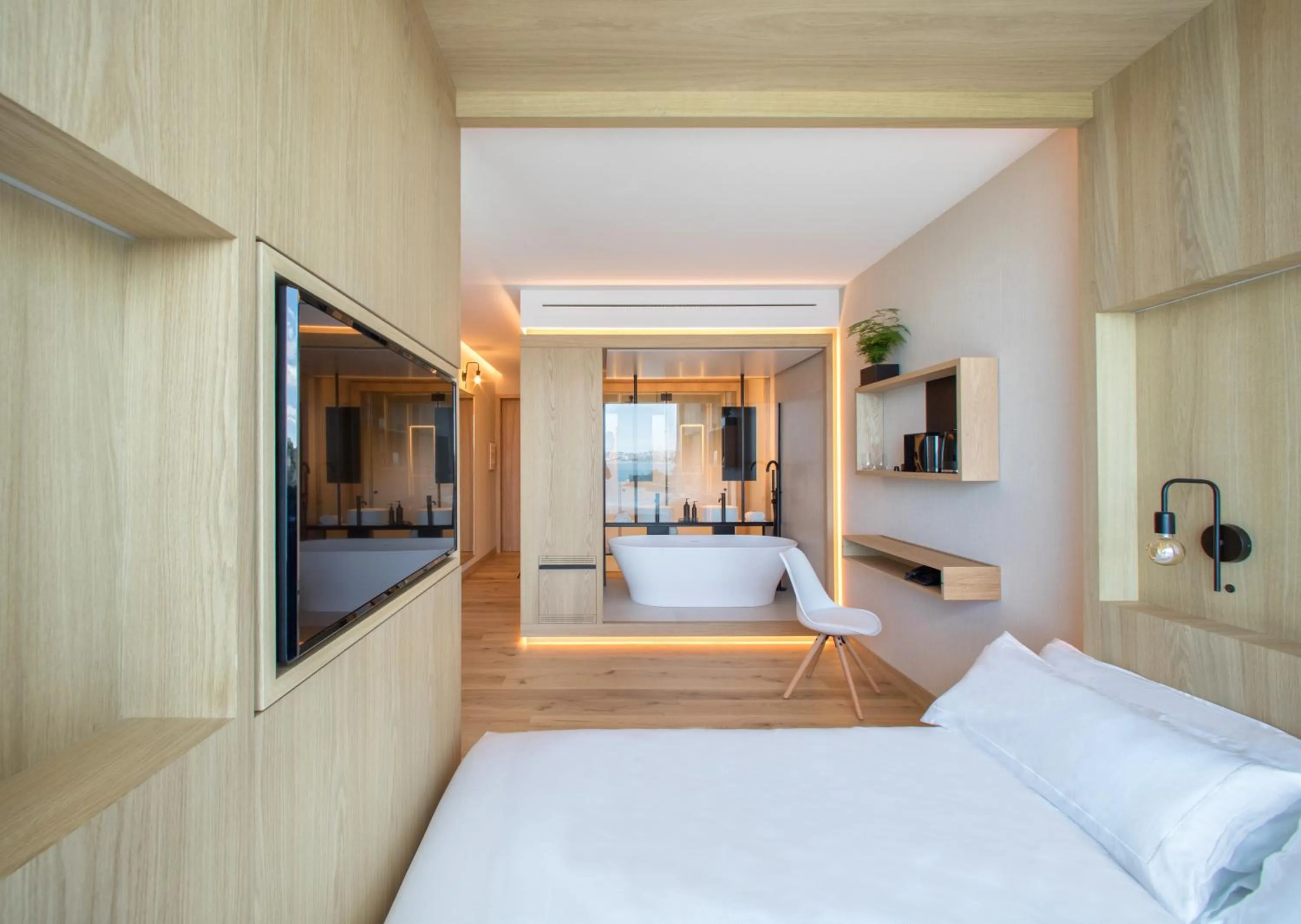 Bed in Noa Boutique Hotel