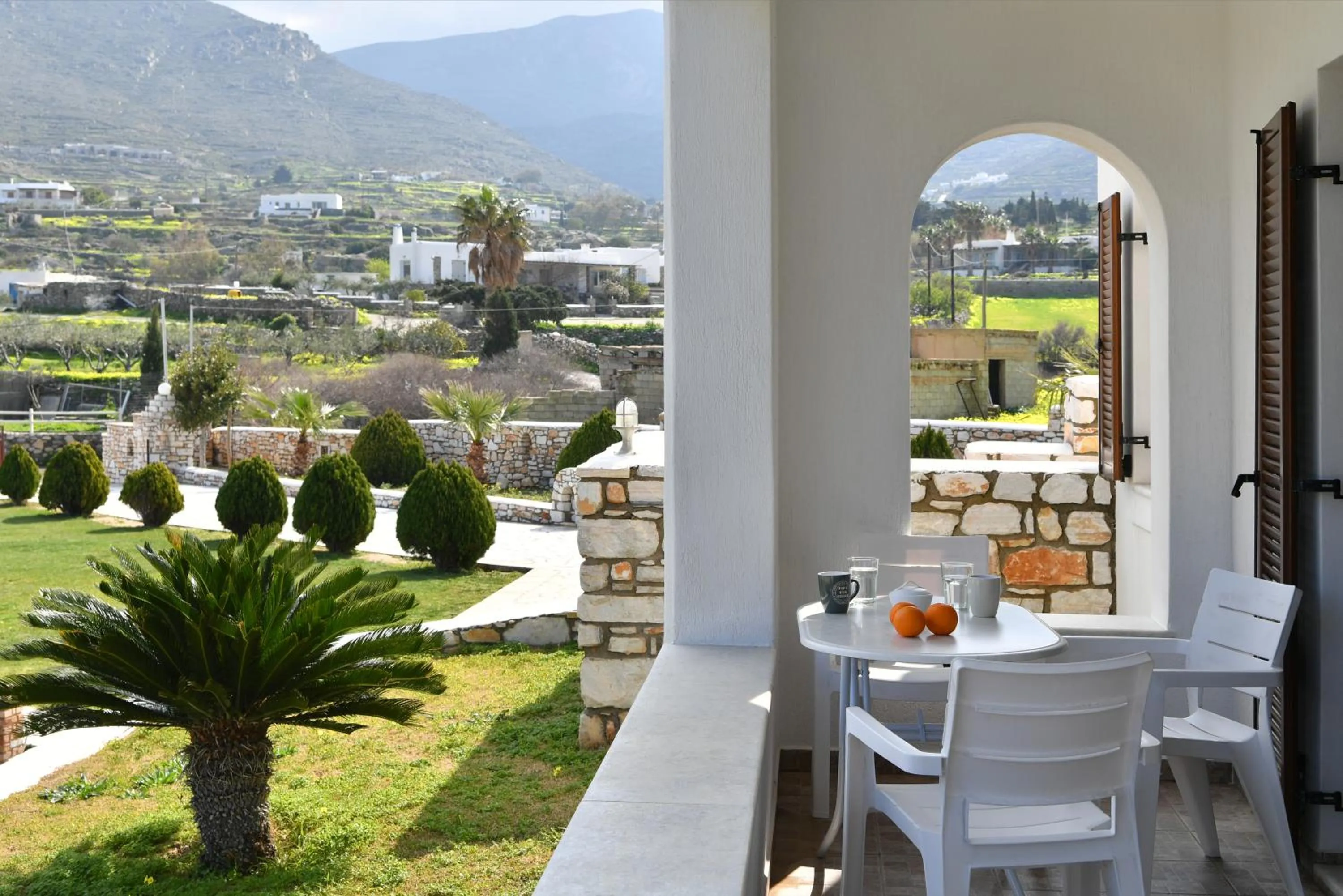 Balcony/Terrace in Villa Trifylia
