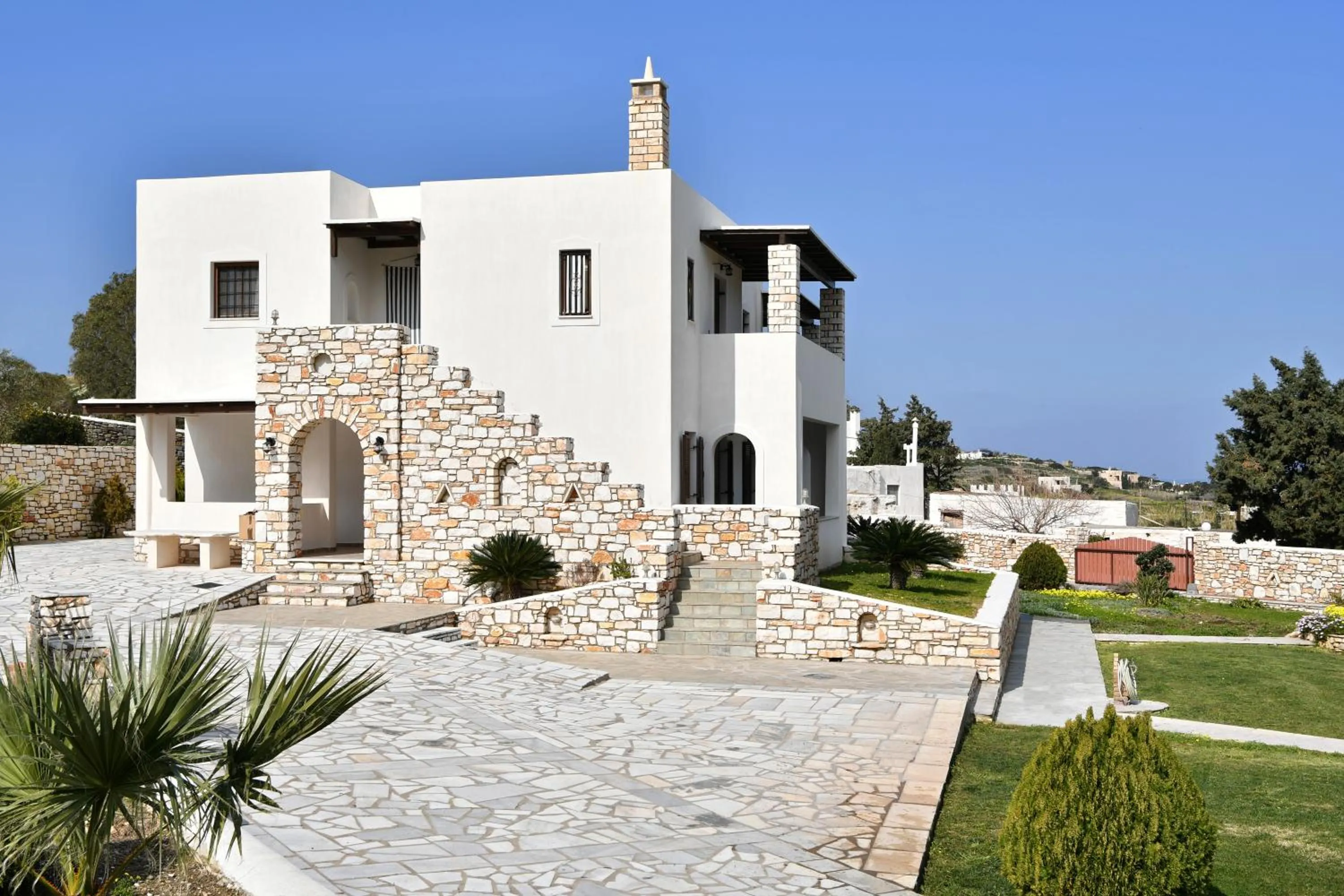 BBQ facilities in Villa Trifylia