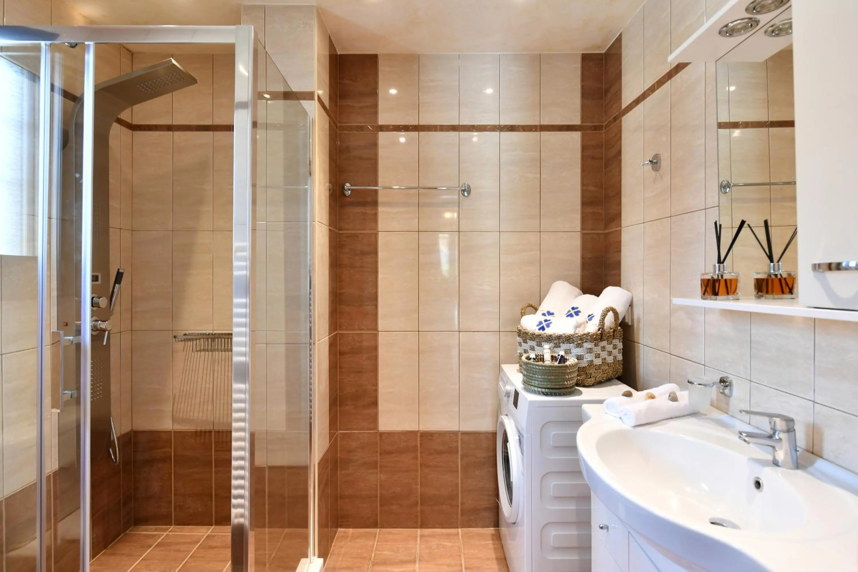 Bathroom in Villa Trifylia