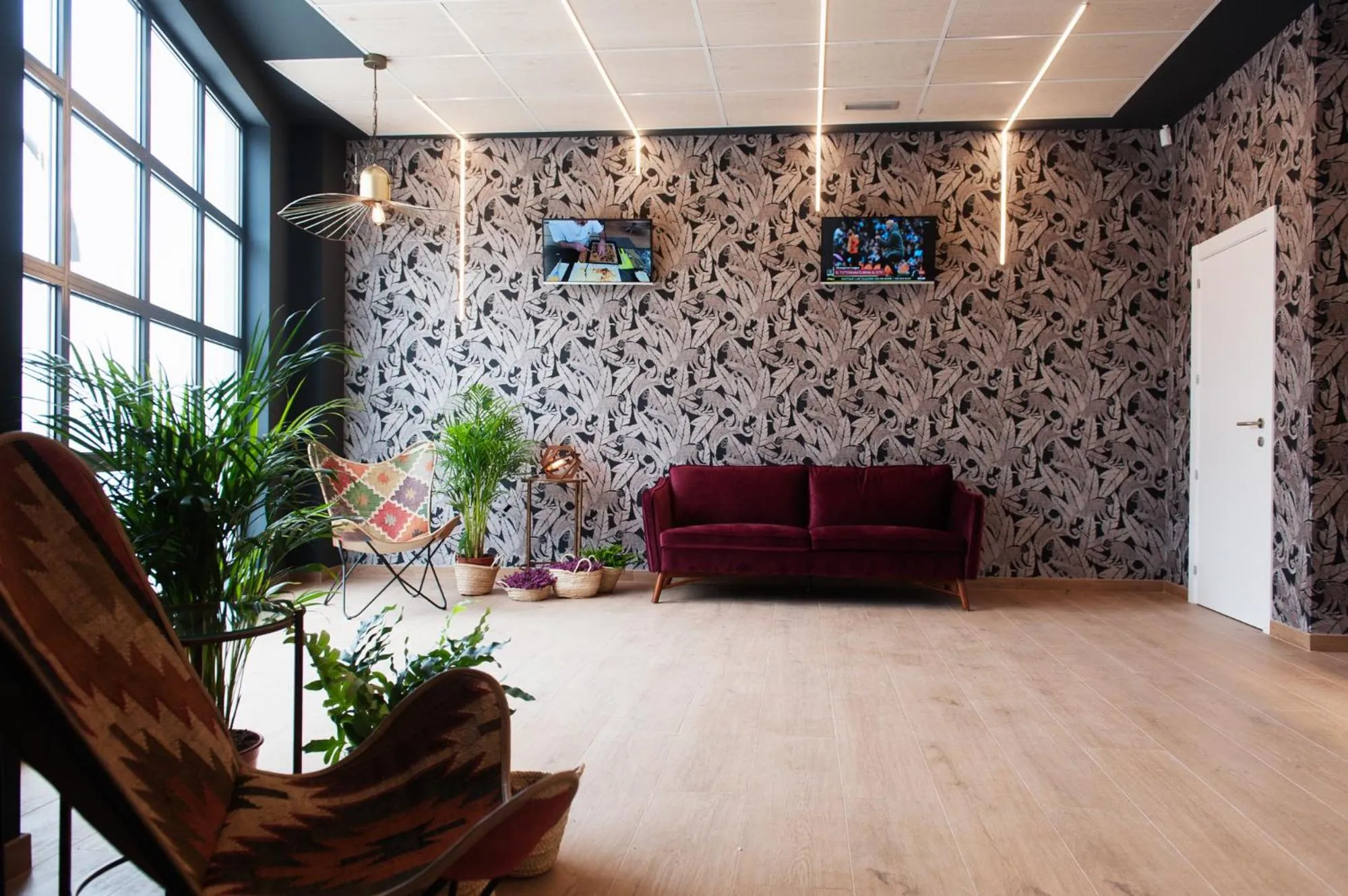 Lobby or reception in Rener Hotel Los Campones