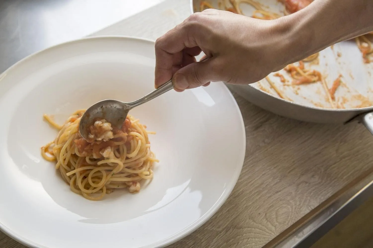 Food close-up in Hotel Milano