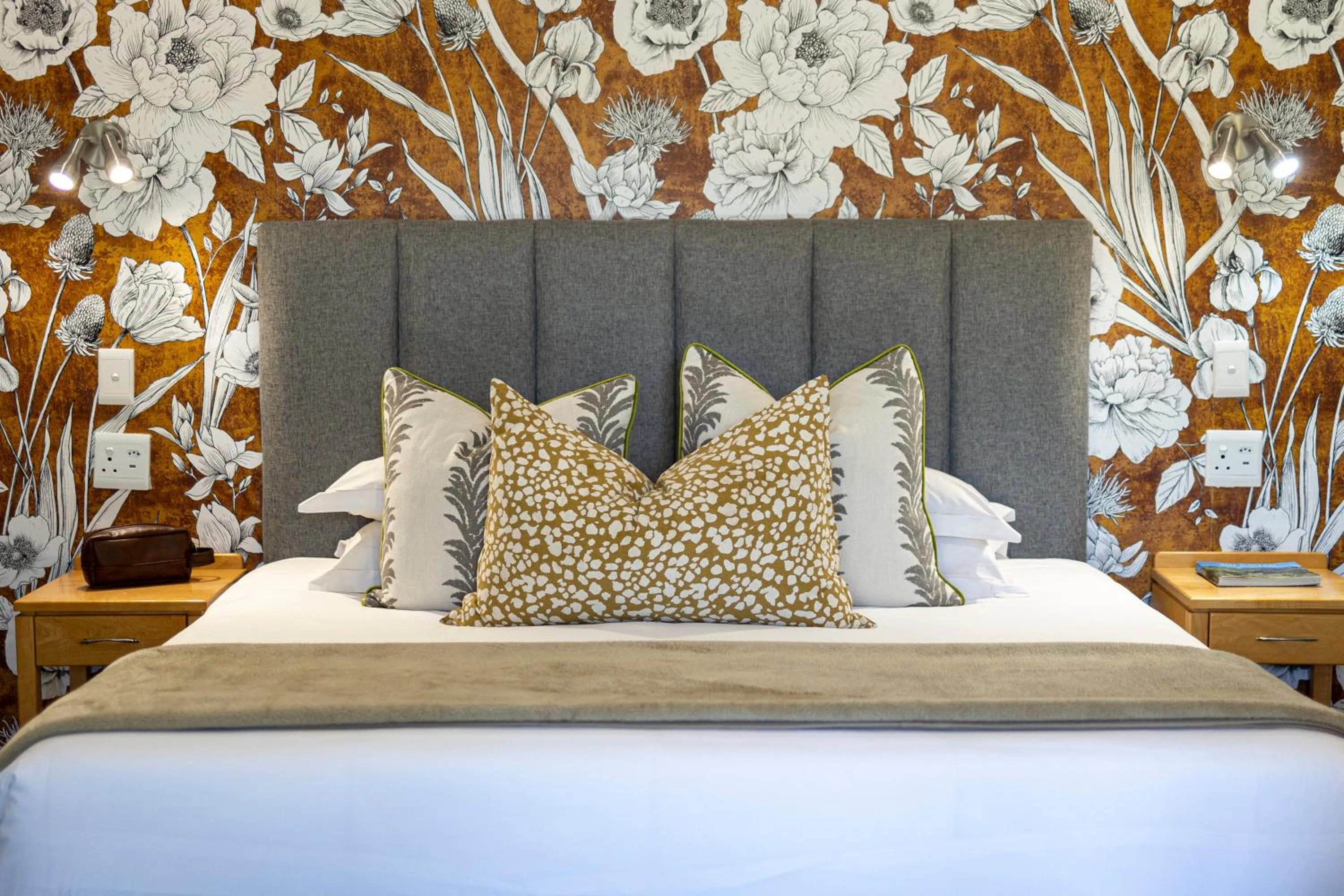 Bed in Cavern Resort & Spa