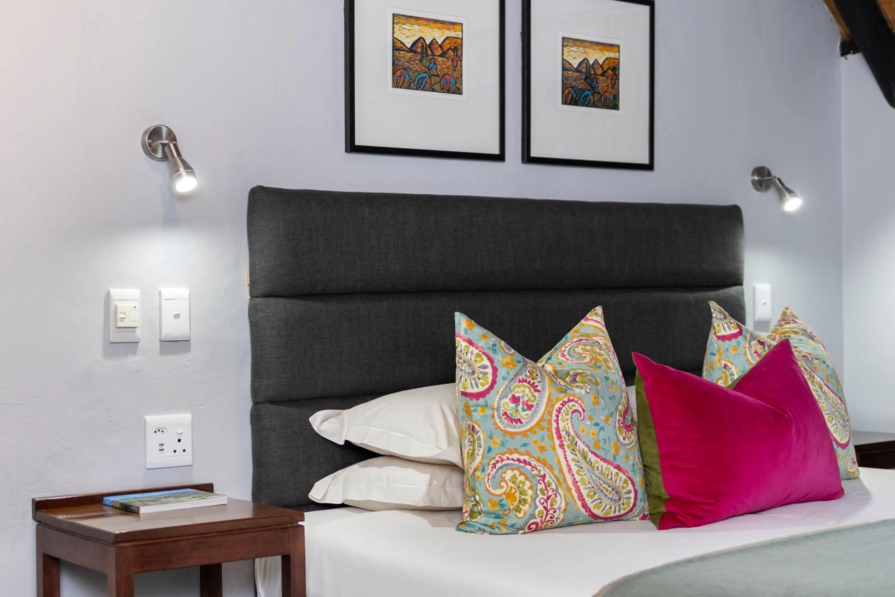 Bed in Cavern Resort & Spa