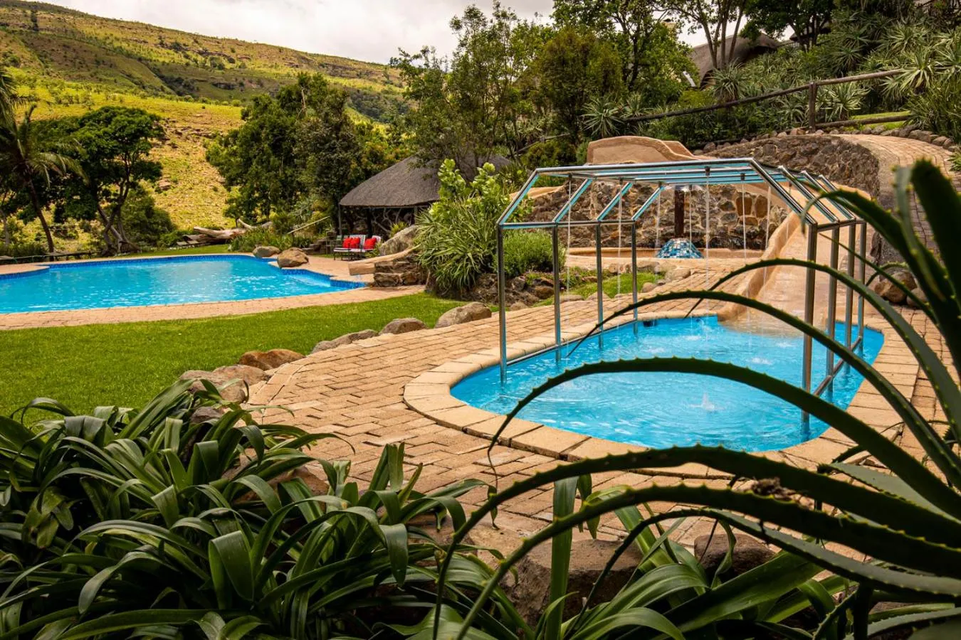 Swimming pool in Cavern Resort & Spa