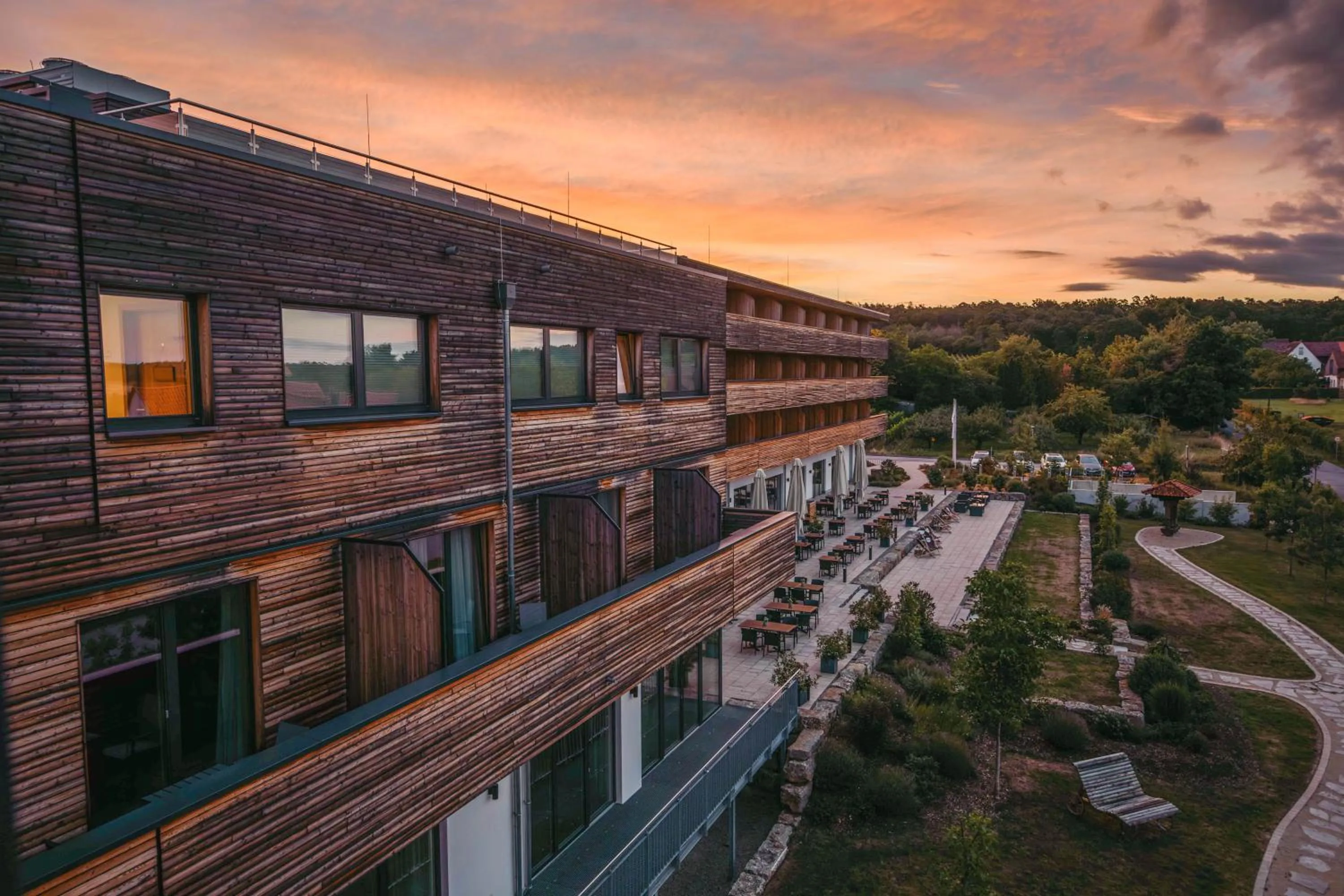 Property building in Sonnenhotel Weingut Römmert Spa und Wellness