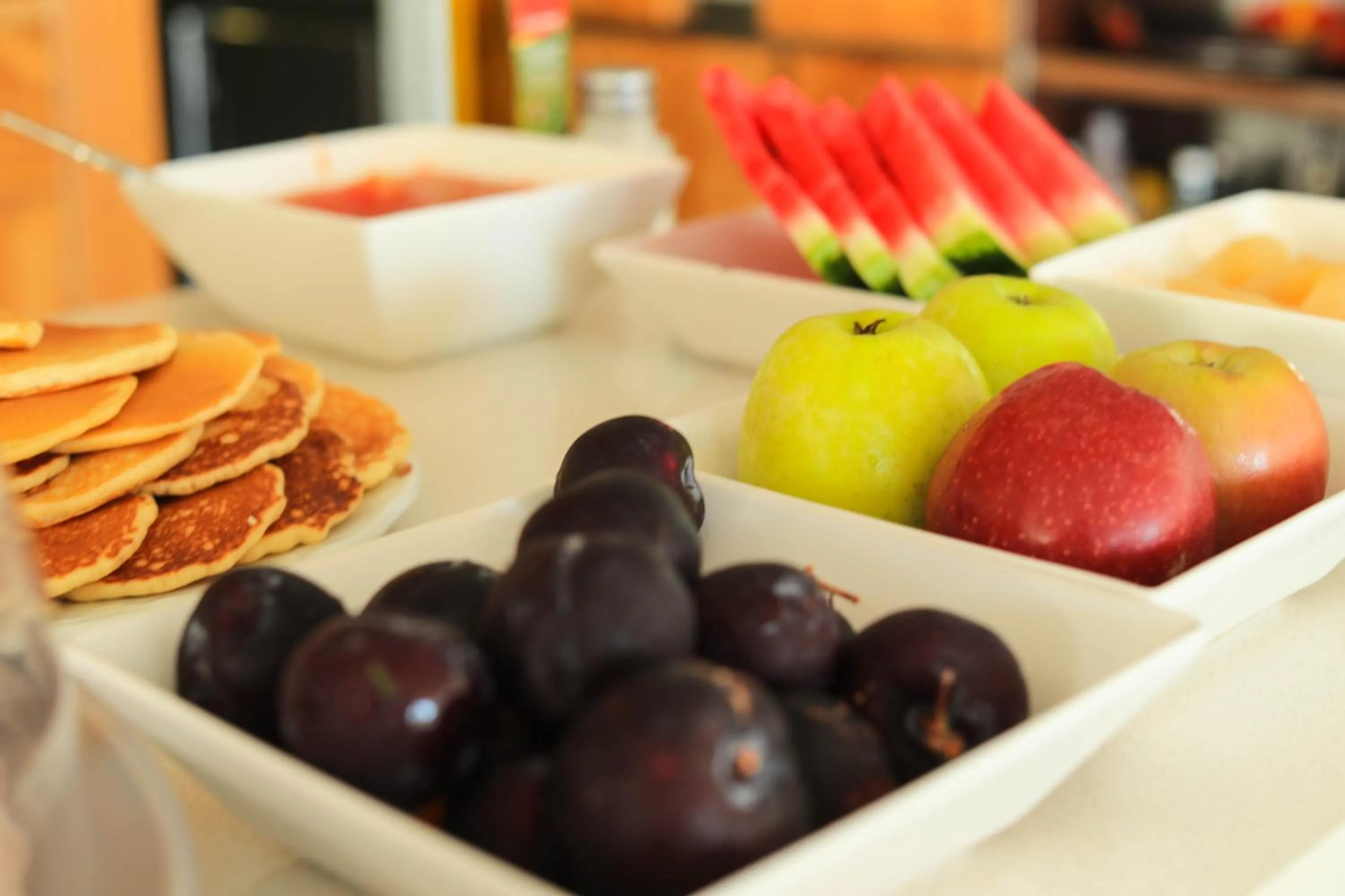Continental breakfast in Es Mitjorn Hotel