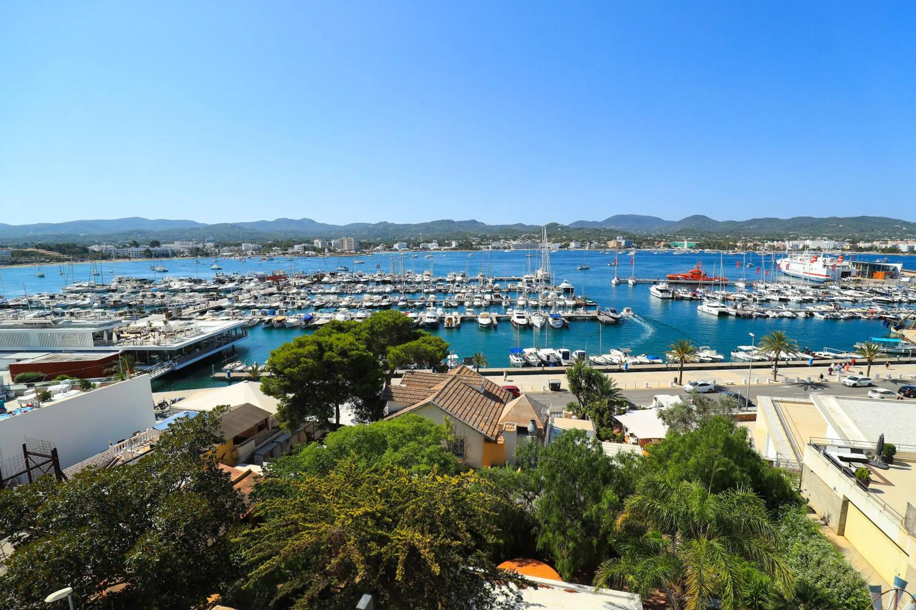 Sea view in Es Mitjorn Hotel