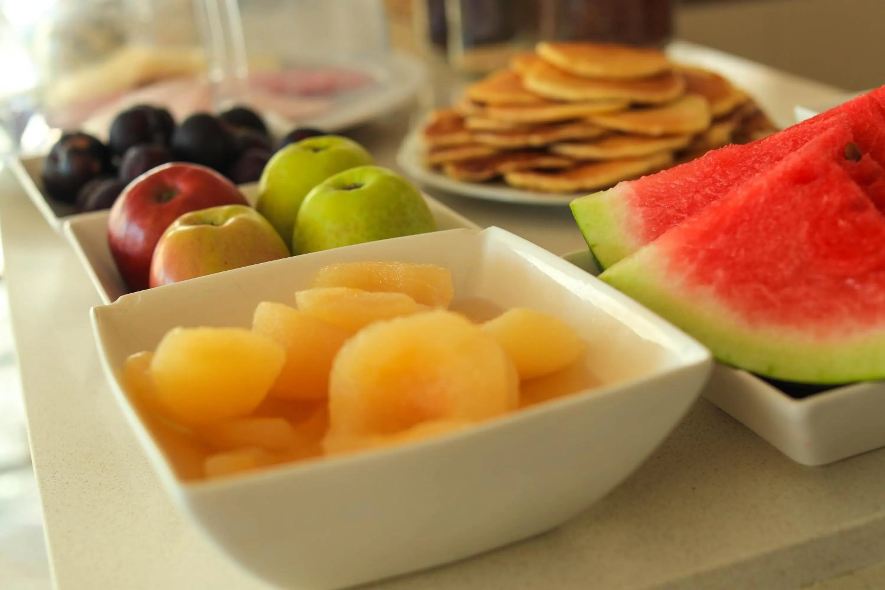 Continental breakfast in Es Mitjorn Hotel