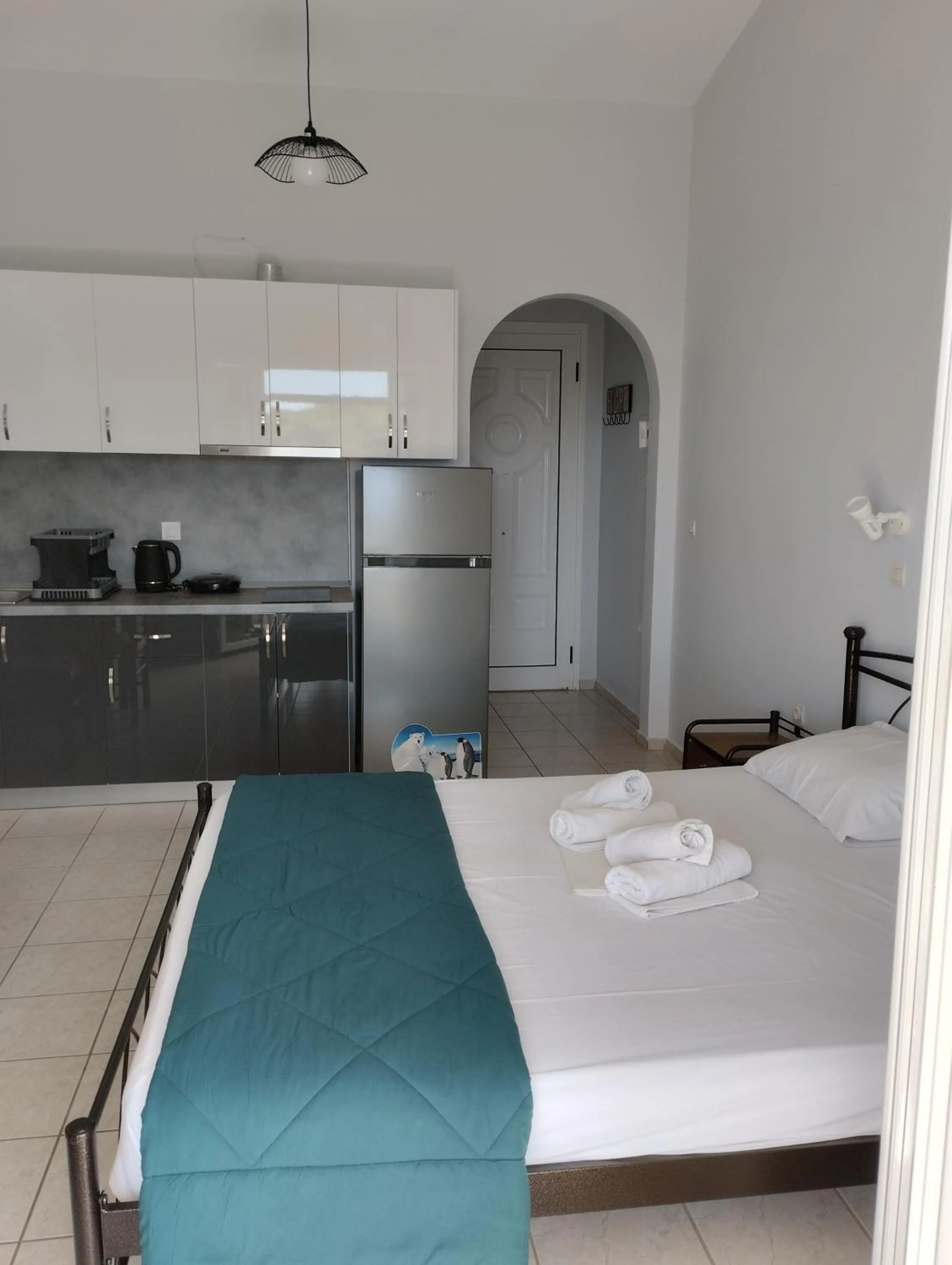 Bed in Asteras Studios
