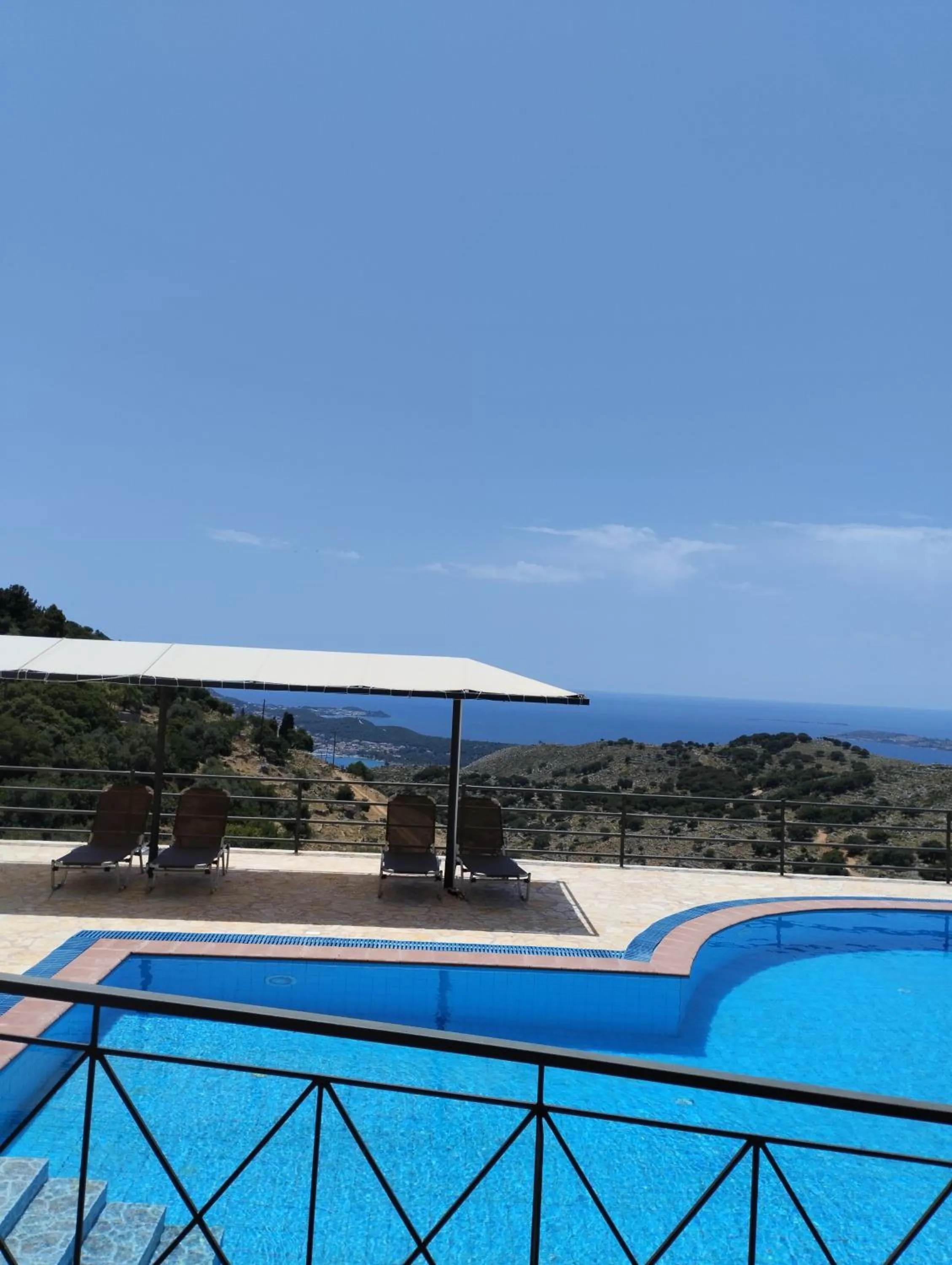 Swimming pool in Asteras Studios
